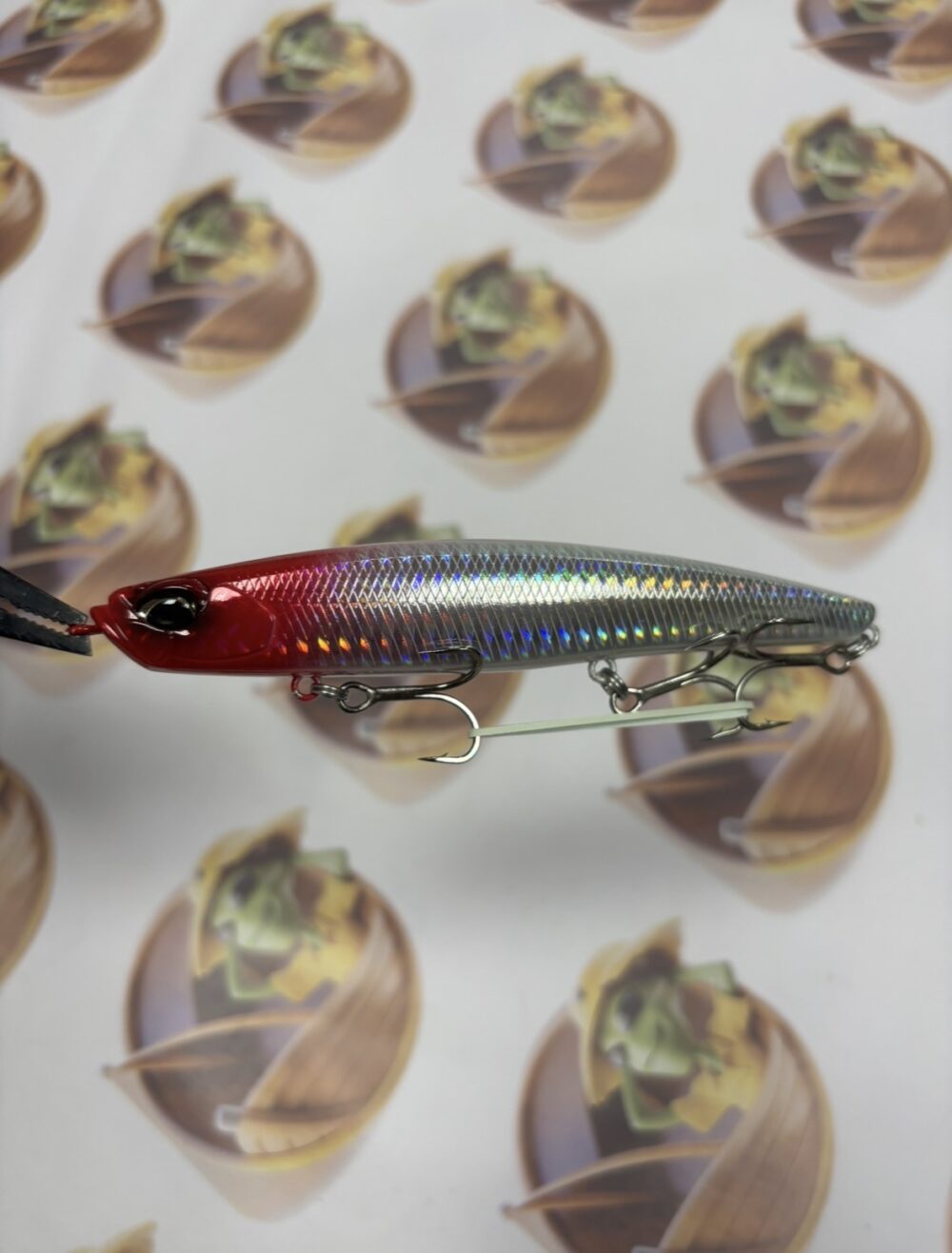 Isca Artificial Duo Bay Ruf Seek 128S Cor Red Head Holo