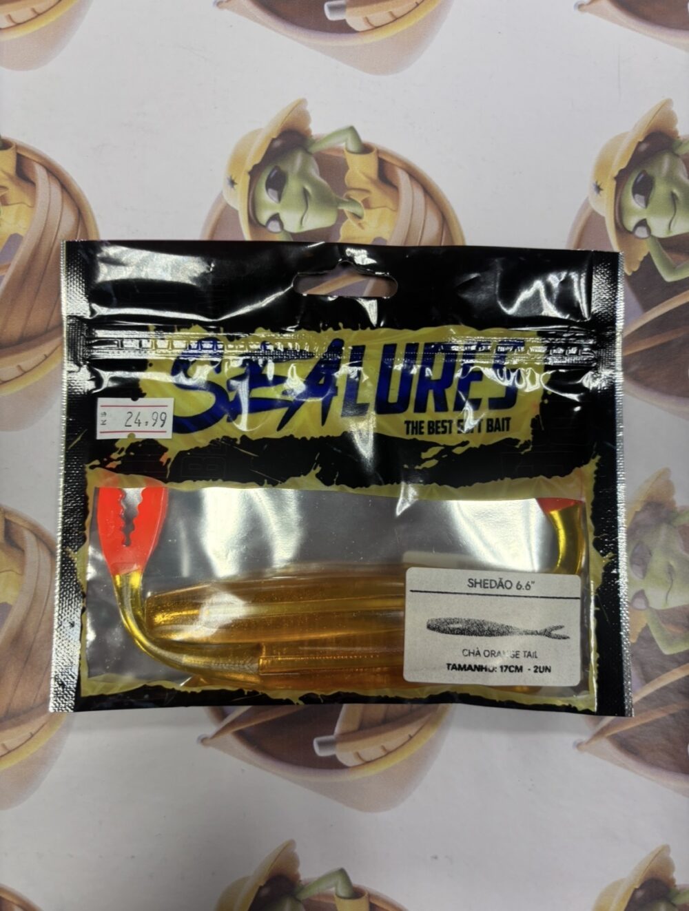 Isca Soft Shadão Sea Lures - Chá 