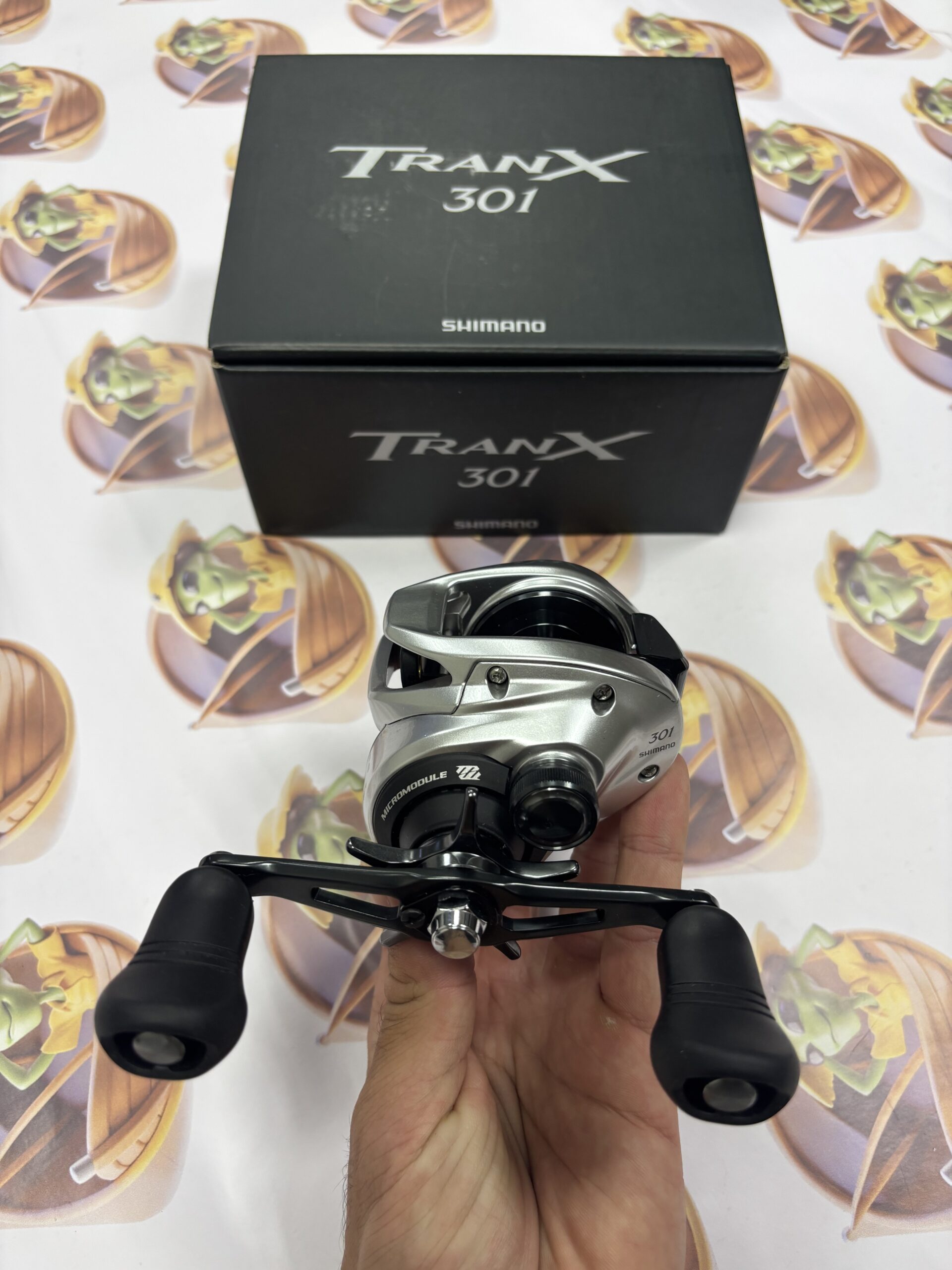 Carretilha Shimano New Tranx B 301 - Imagem 3