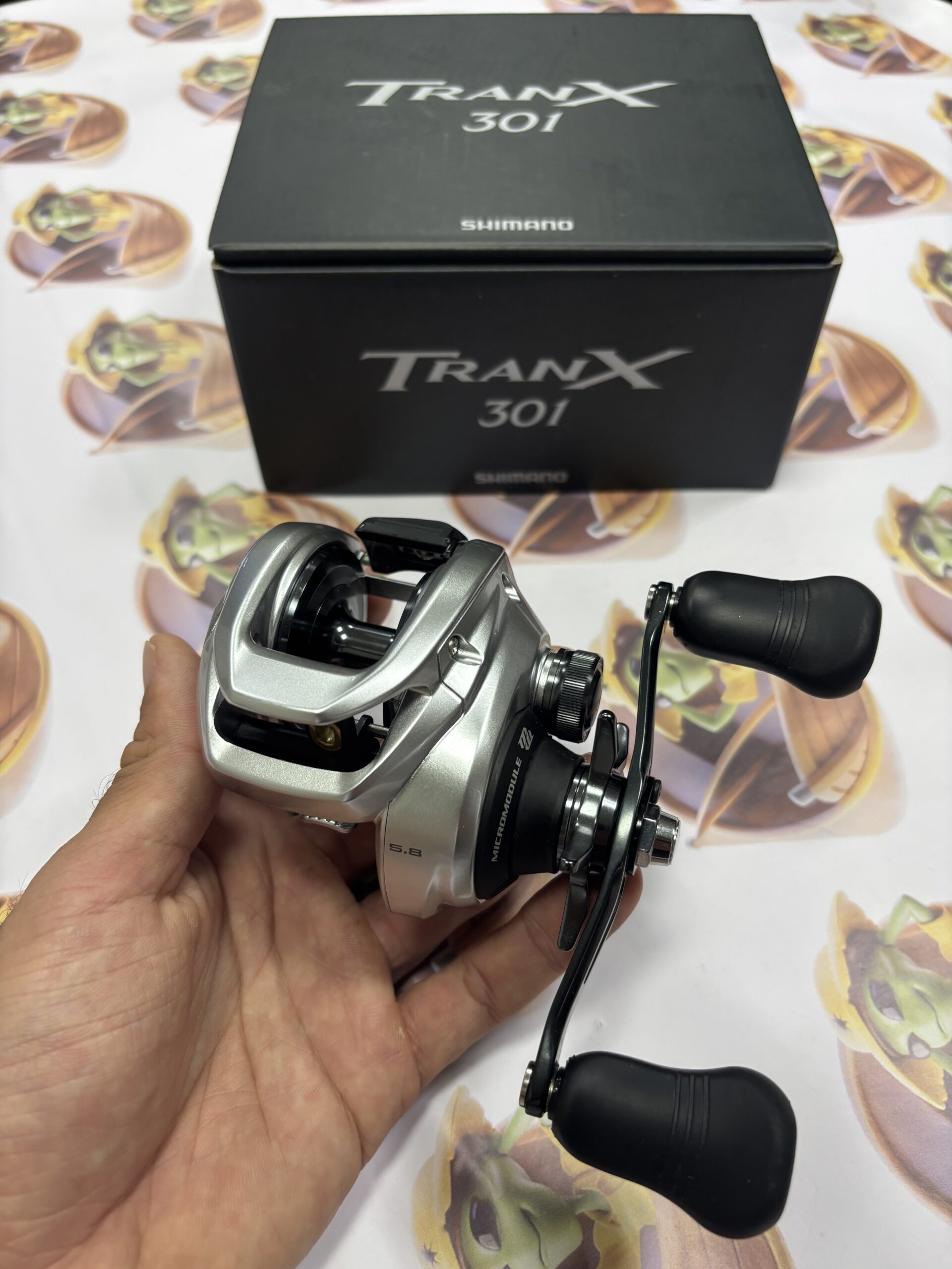 Carretilha Shimano New Tranx B 301 - Imagem 6