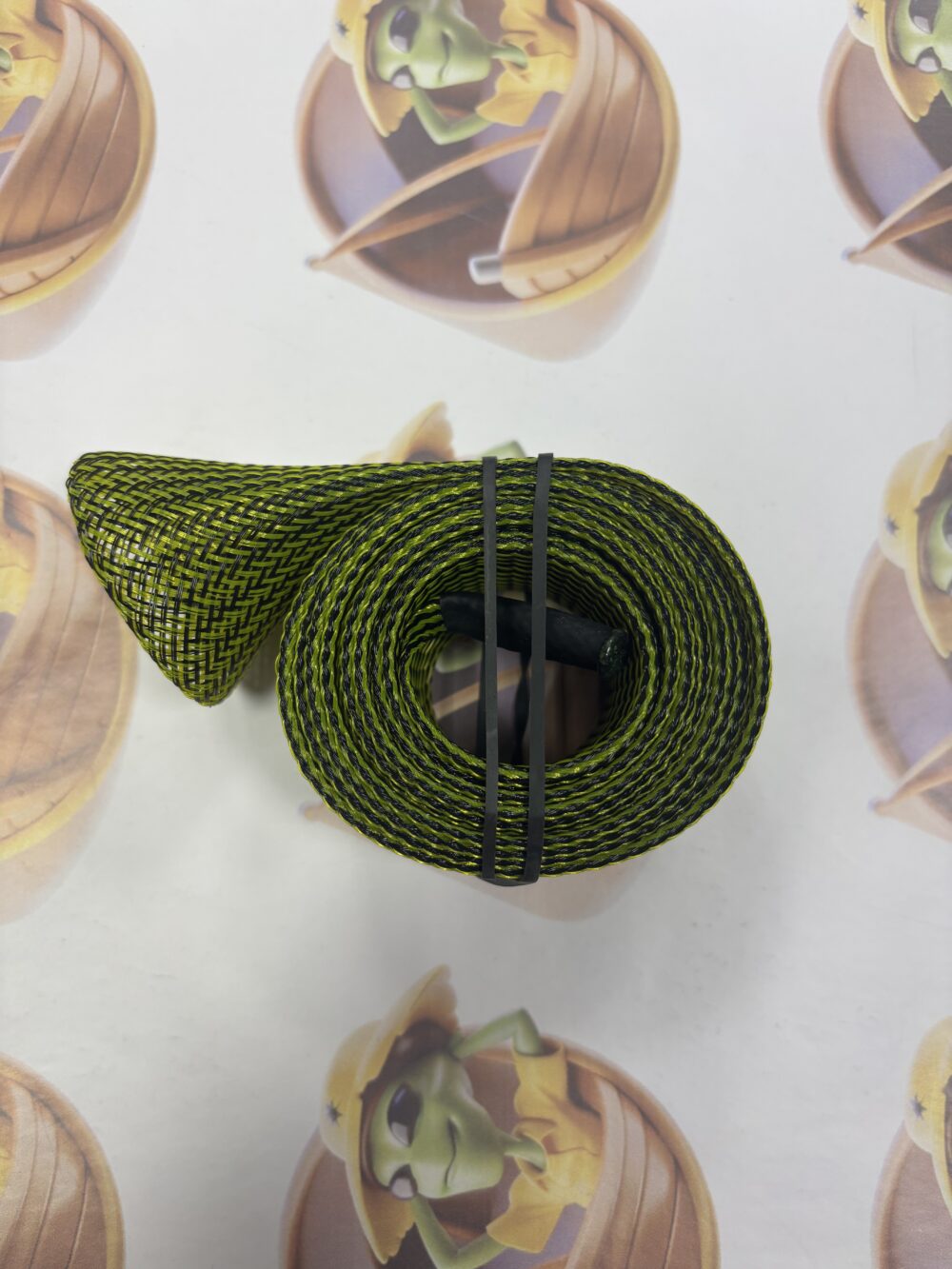 Protetor para Varas de Pesca Cor Verde e Preto