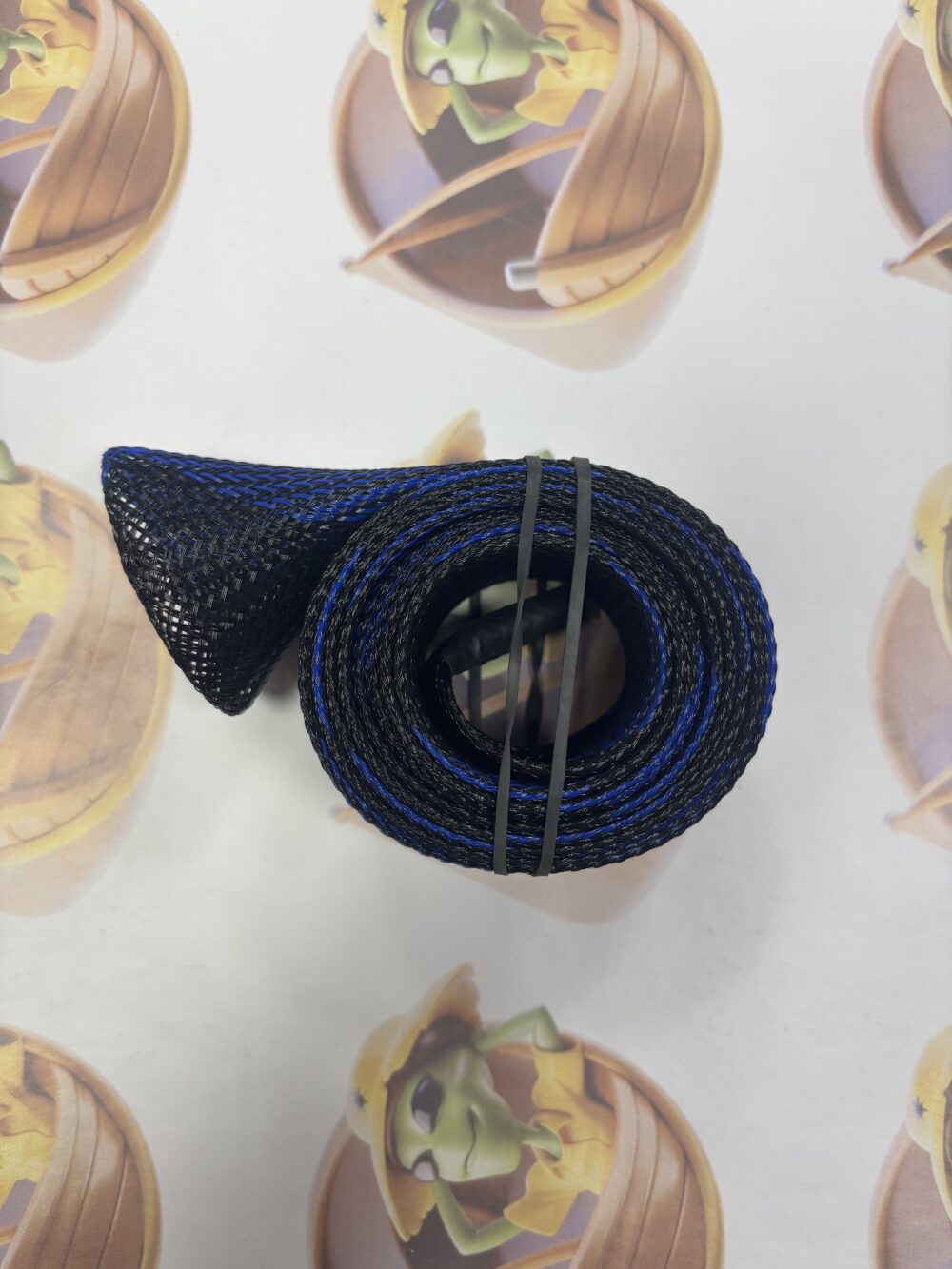 Protetor para Varas de Pesca Cor Preto e Azul