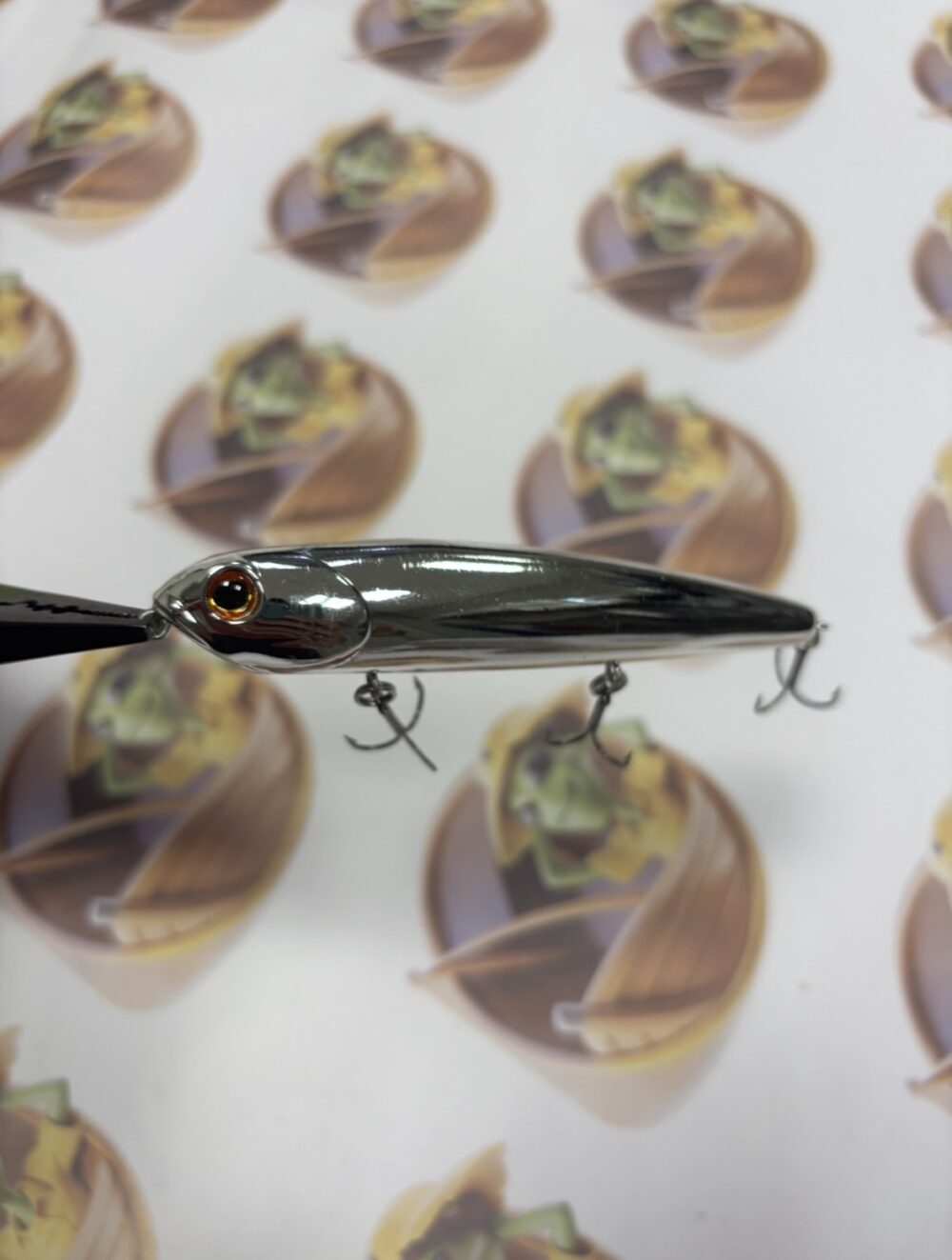 Isca Artificial Teckel Kicknocker Pup Cor Chrome