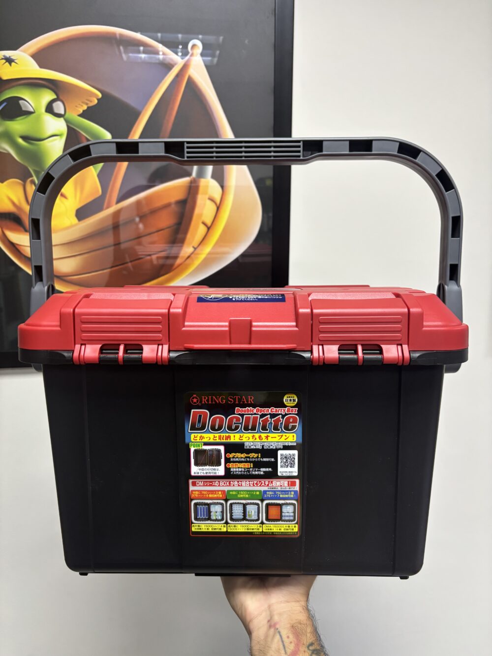 Caixa Ring Star Docutte D-4500 RB Red Black