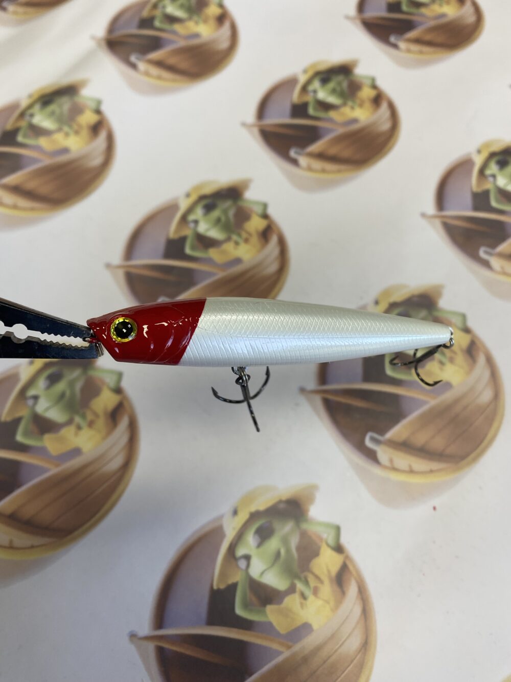 Isca Artificial Lucky Craft Gunfish 95 Cor Red Head