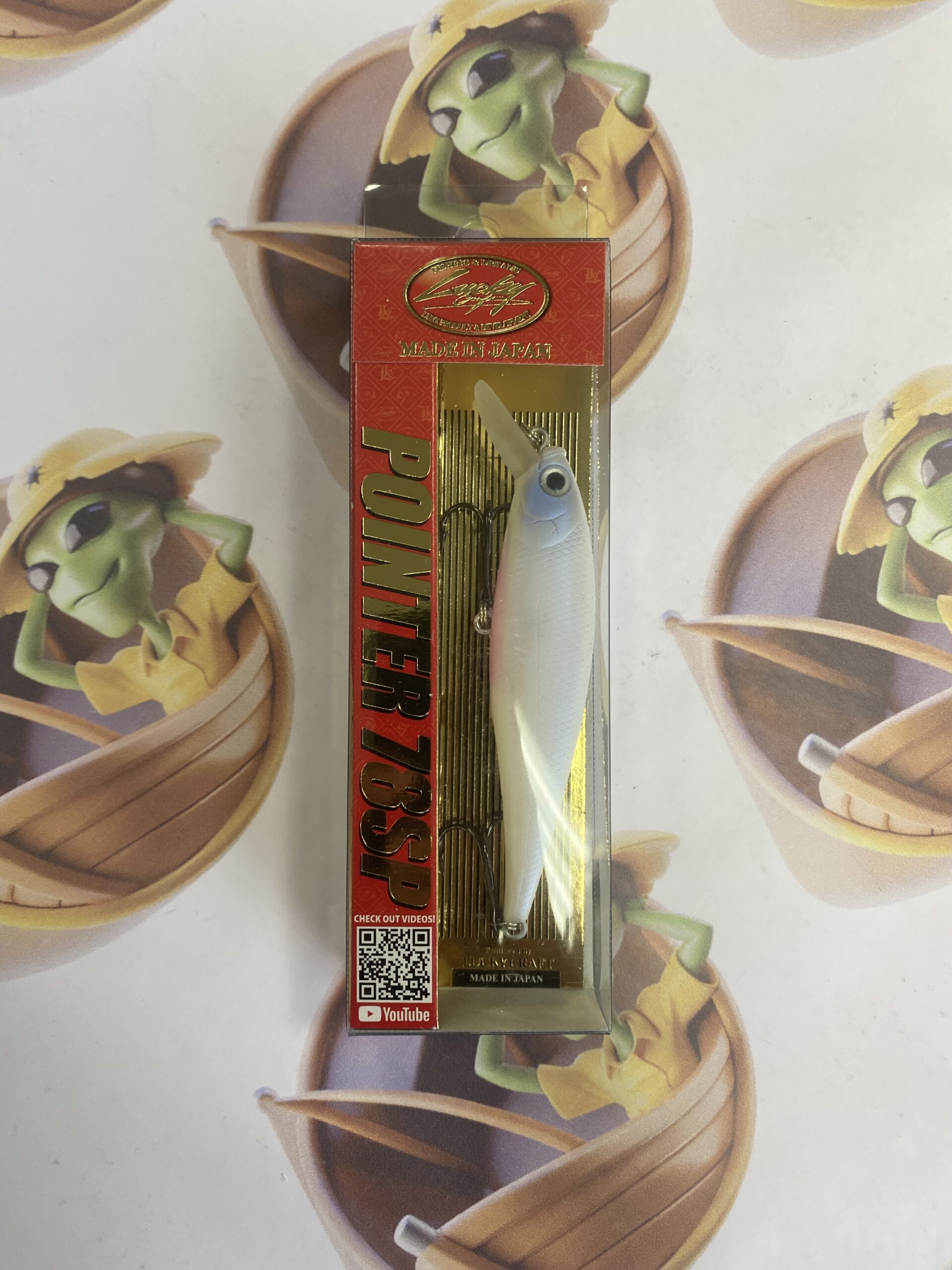 Isca Lucky Craft Pointer 78 SP Cor French Pearl Sakura - Imagem 2
