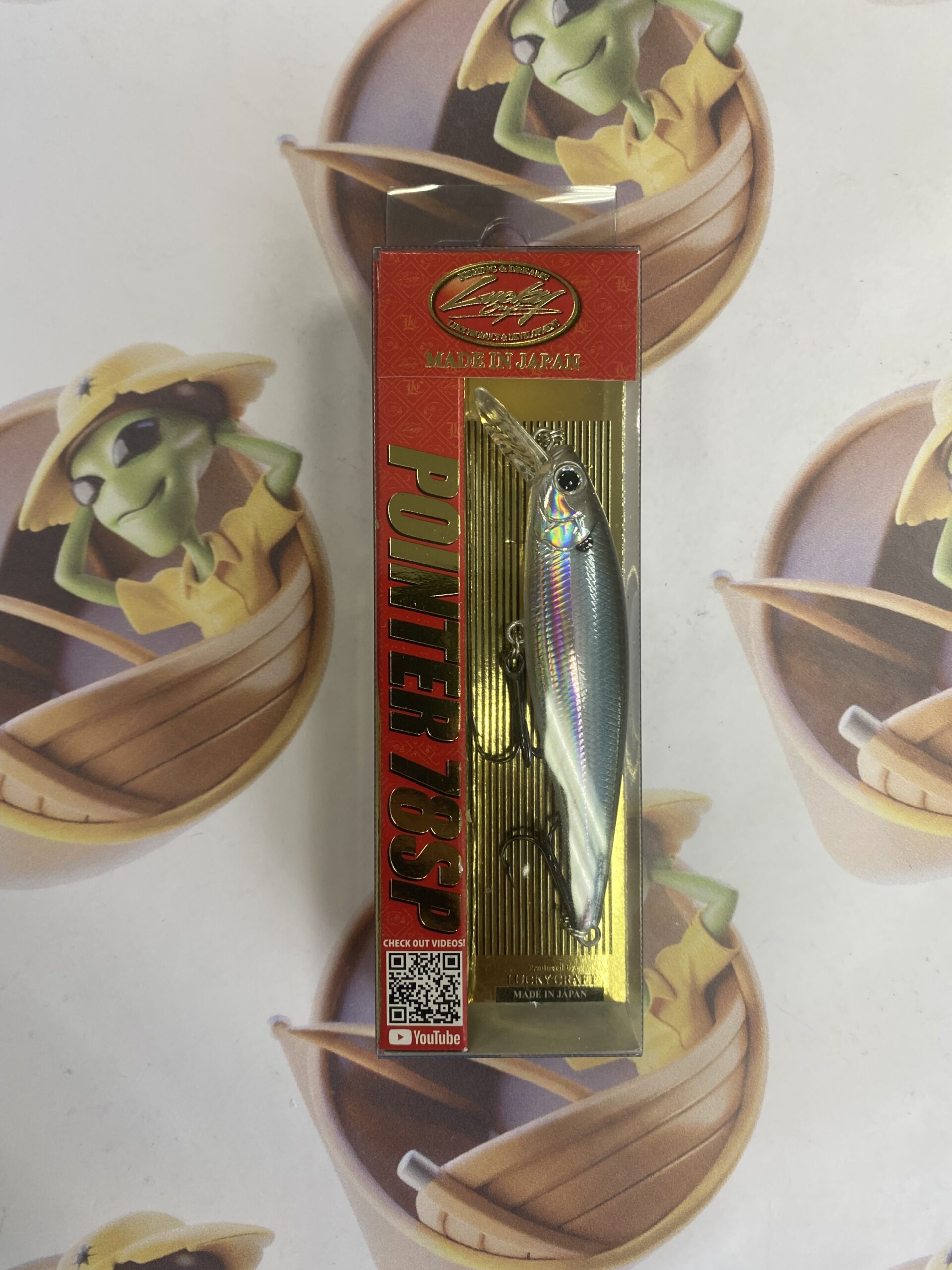 Isca Lucky Craft Pointer 78 SP Cor MH Ghost Minnow - Imagem 2