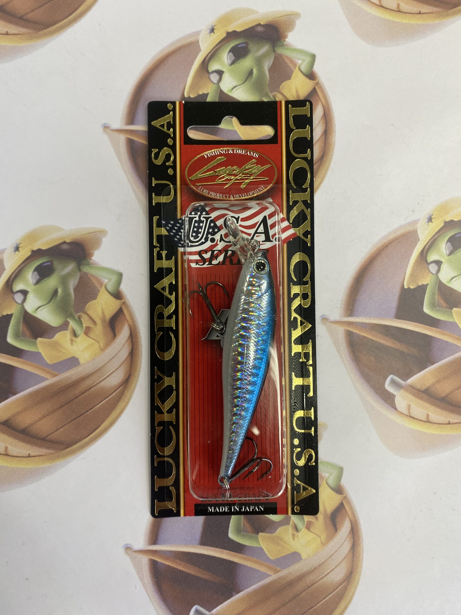 Isca Lucky Craft Pointer 78 SP Cor Zebra Aurora Black - Imagem 2