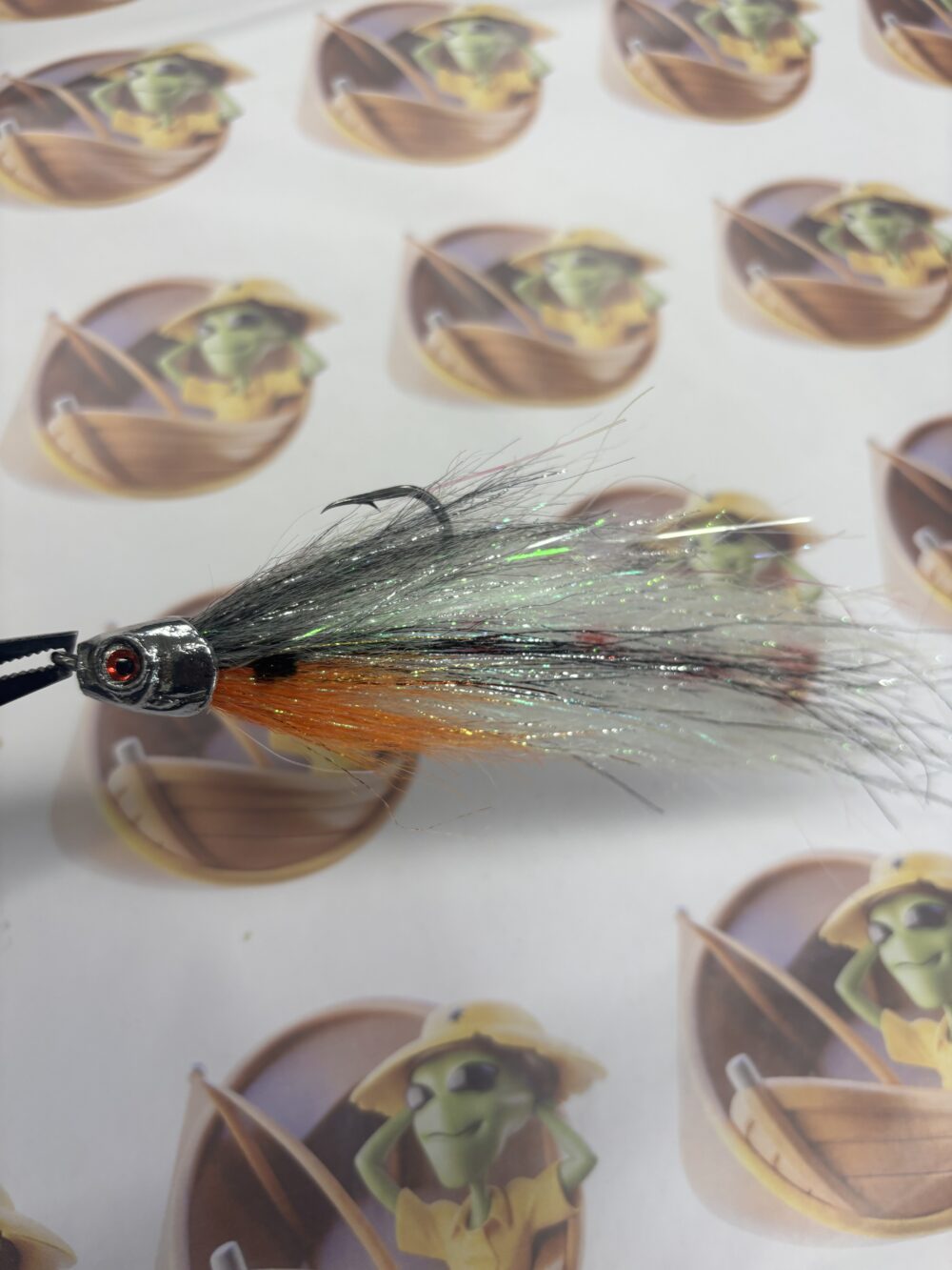 Jig de Pena Lure Maker Profissa Single 18g 7/0 Cor Cromo JPS 04