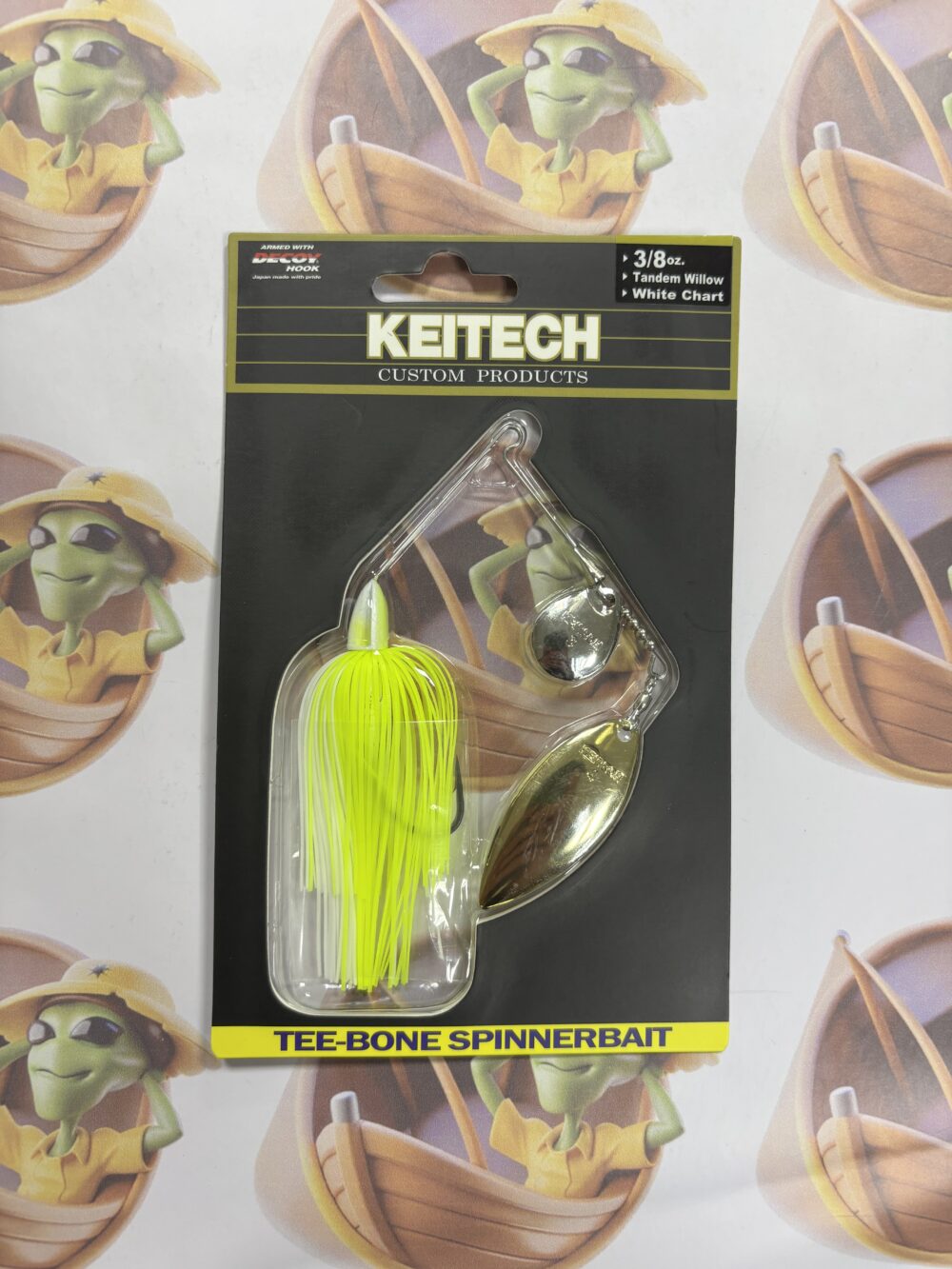 Keitech Tee Bonne Spinnerbait Cor White Chart