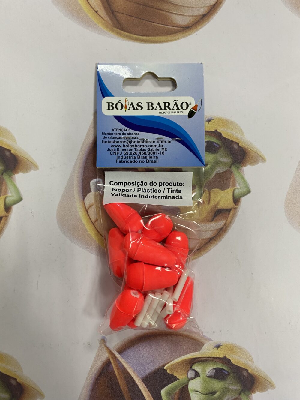 Bóia Barão Lambari n1 Vermelha