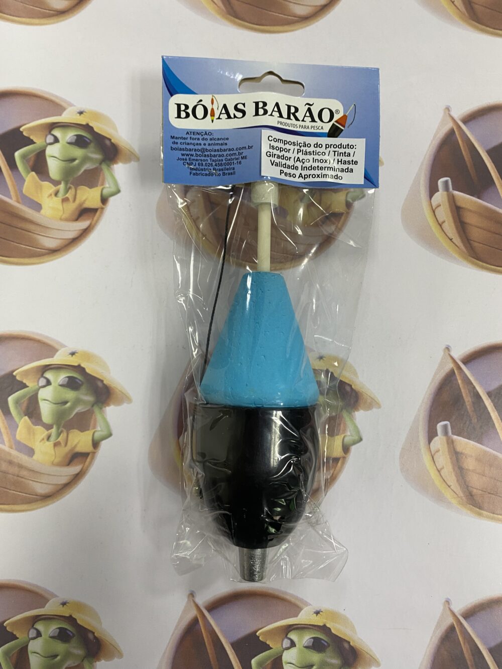 Bóia Cevadeira Barão - Pequena 36g - Azul