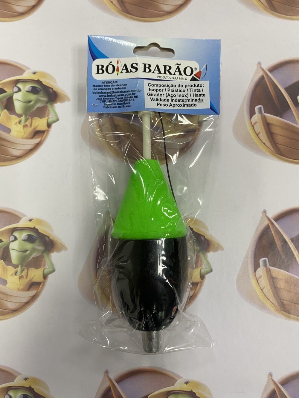 Bóia Cevadeira Barão - Pequena 36g - Verde