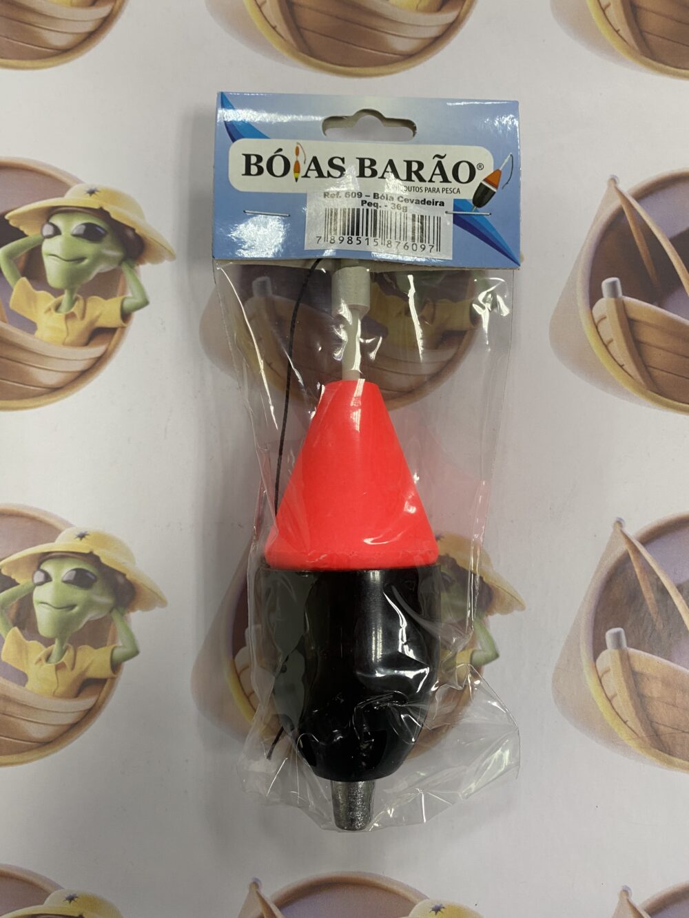 Bóia Cevadeira Barão - Pequena 36g - Vermelha