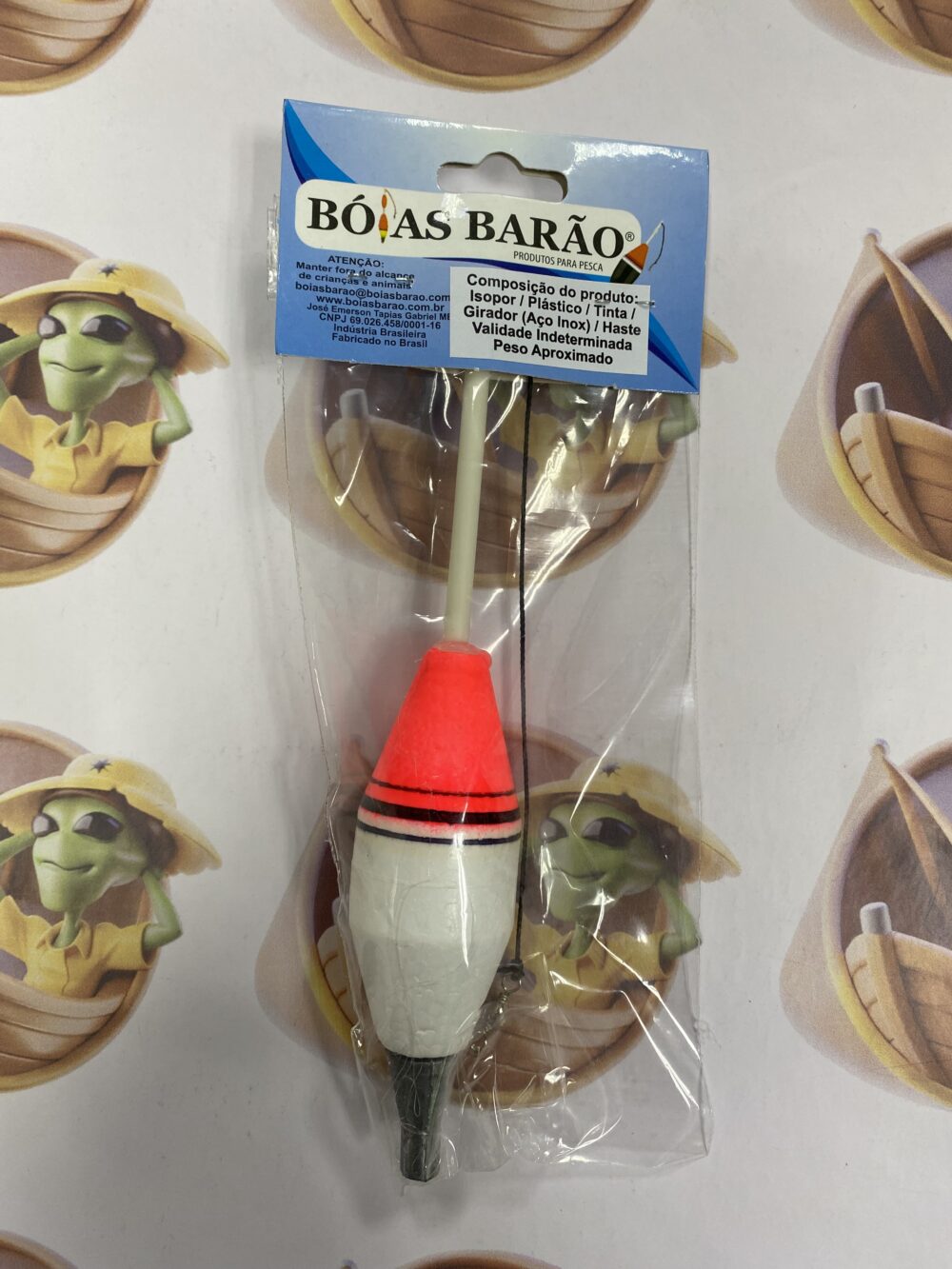 Bóia Torpedo Barão - 40g - Vermelho