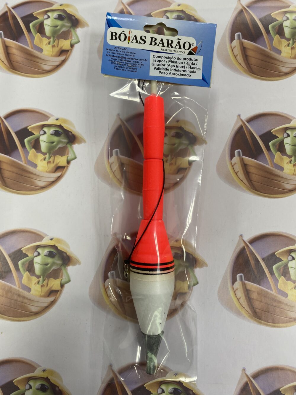 Bóia Torpedo Barão - 60g - Vermelha