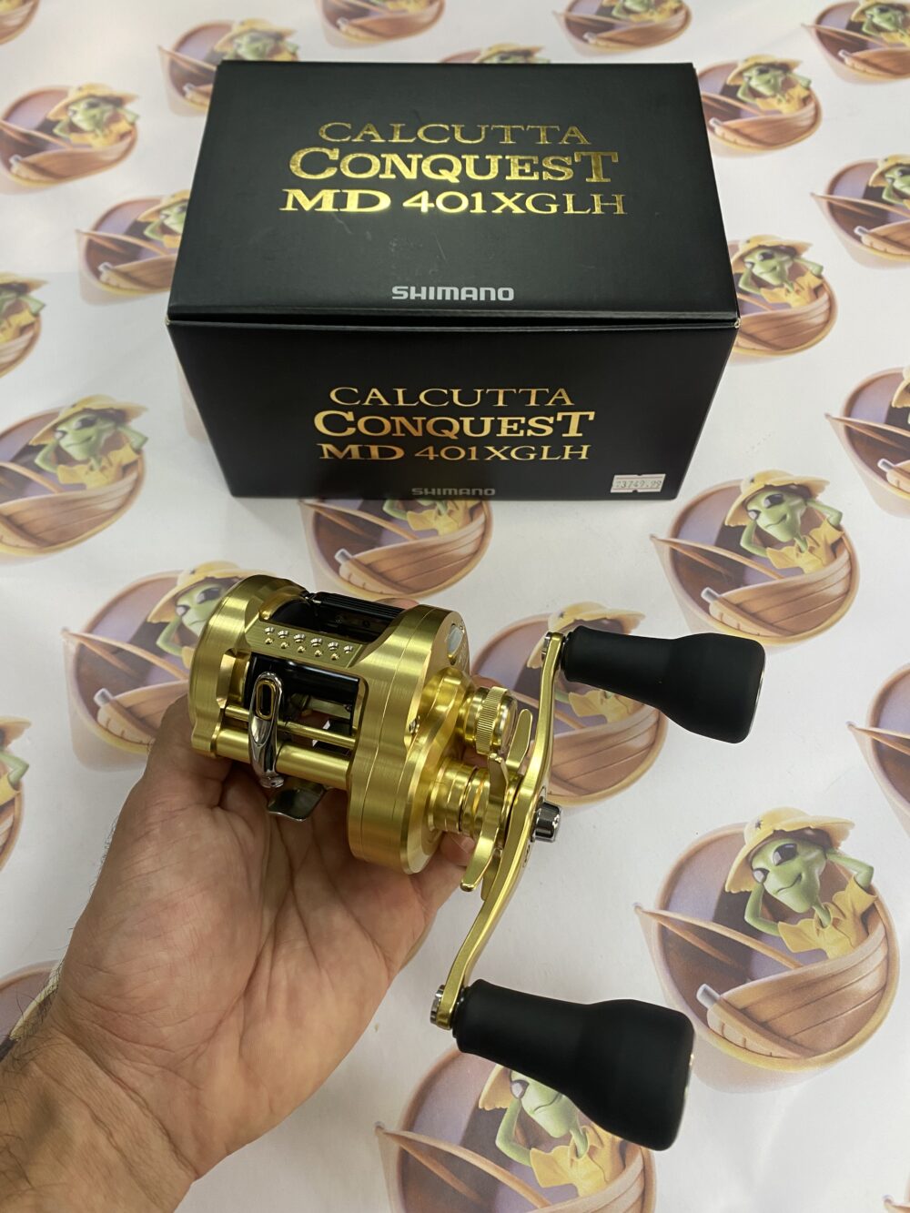 Carretilha Shimano Calcutta Conquest MD 401 XGLH
