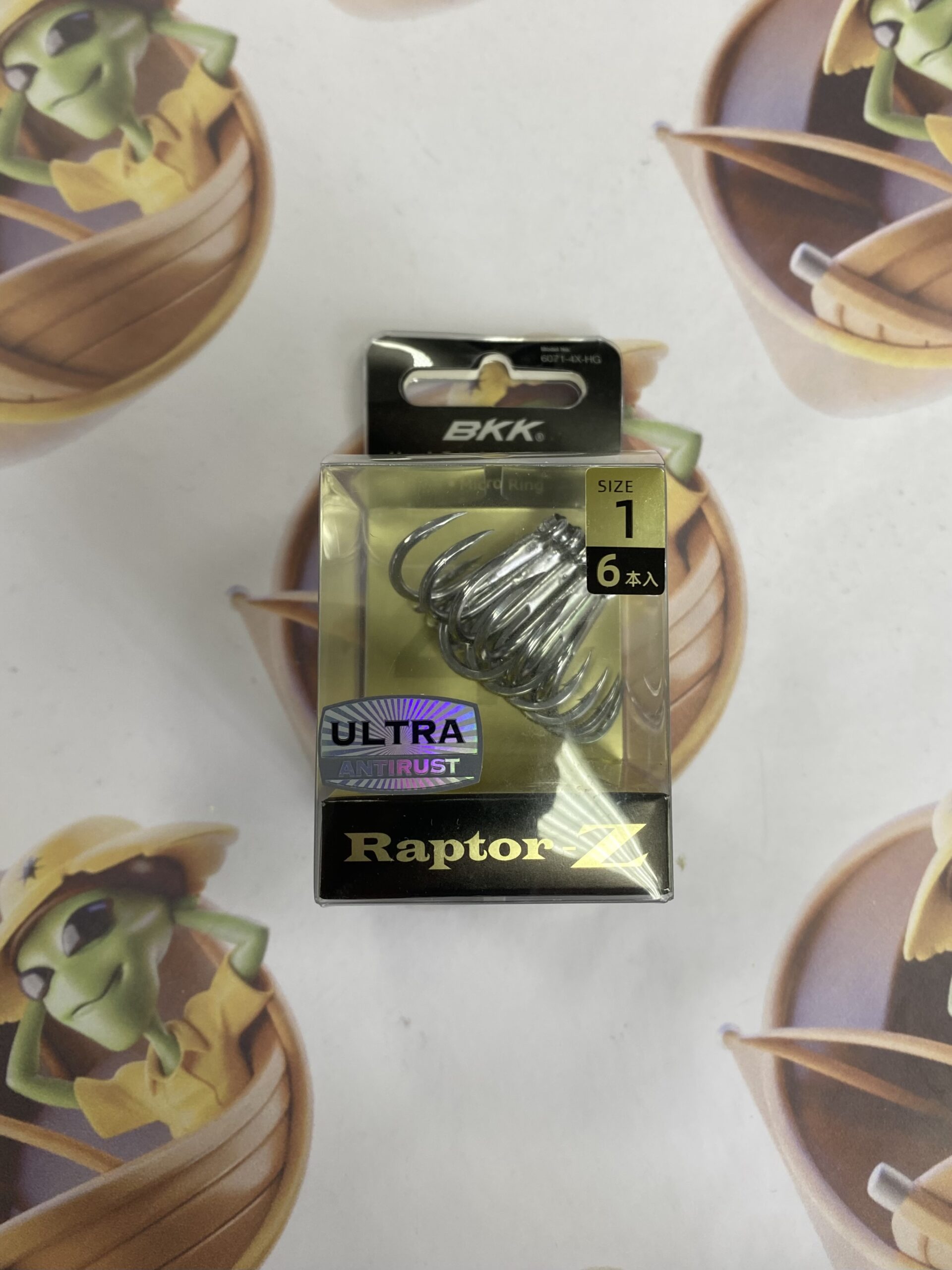 Garatéia BKK Raptor Z - N1 - 6un