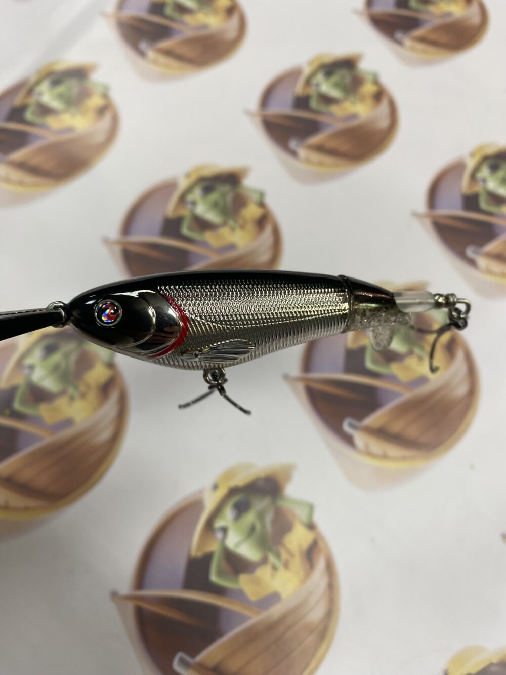 Isca Artificial Whopper Plopper 90 – River2Sea - Cor Chrome Black