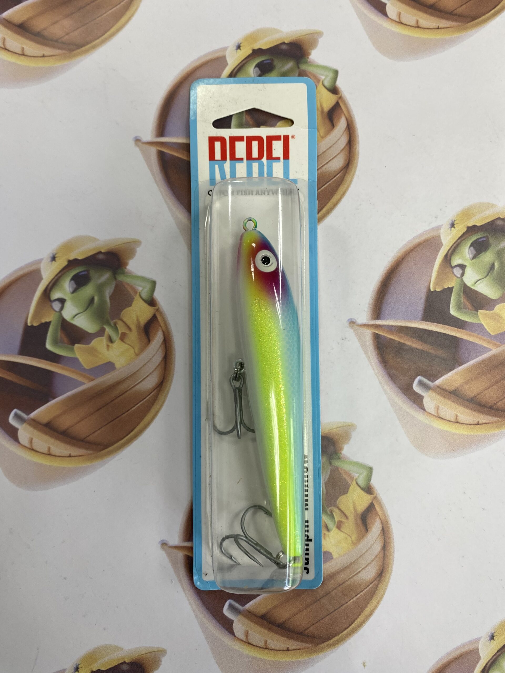 Isca Rebel Jumpin Minnow T20 Cor Alien - Imagem 2