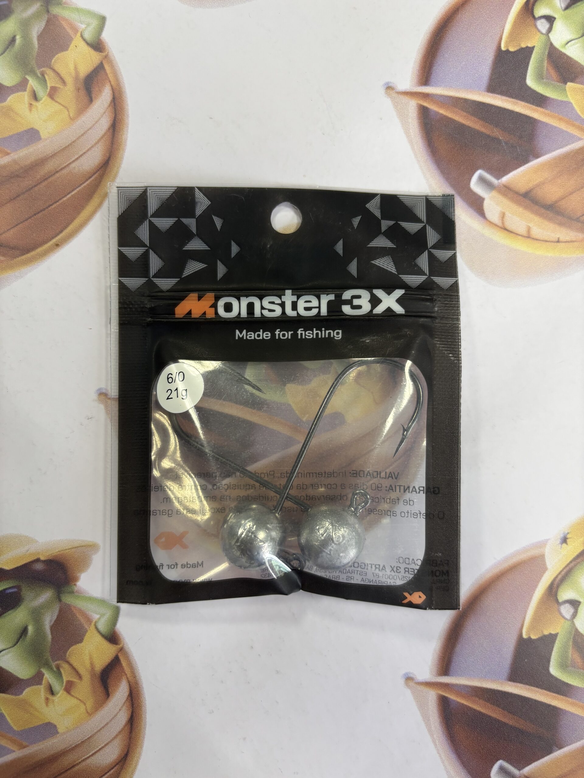 Jig Head X-HOOK Monster 3X 6/0 21g 2un