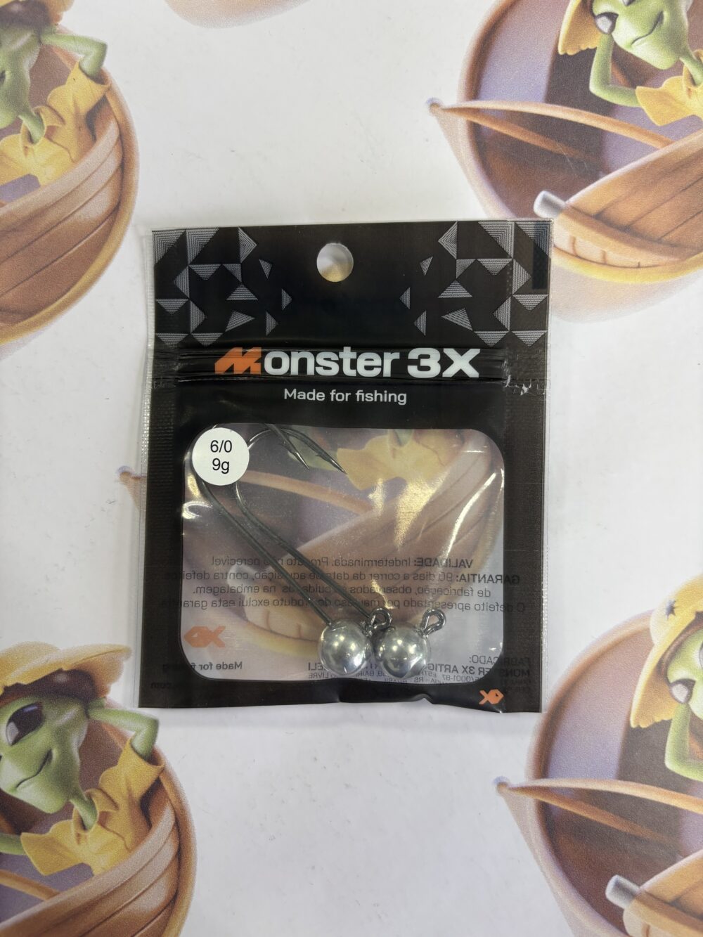 Jig Head X-HOOK Monster 3X 6/0 9g 2un