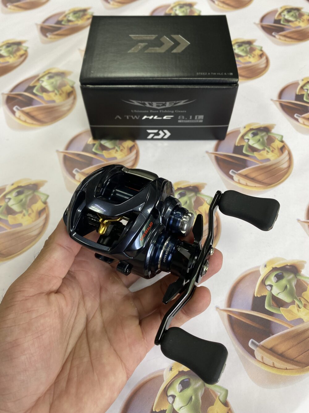 Carretilha Daiwa Steez A TW HLC 8.1L