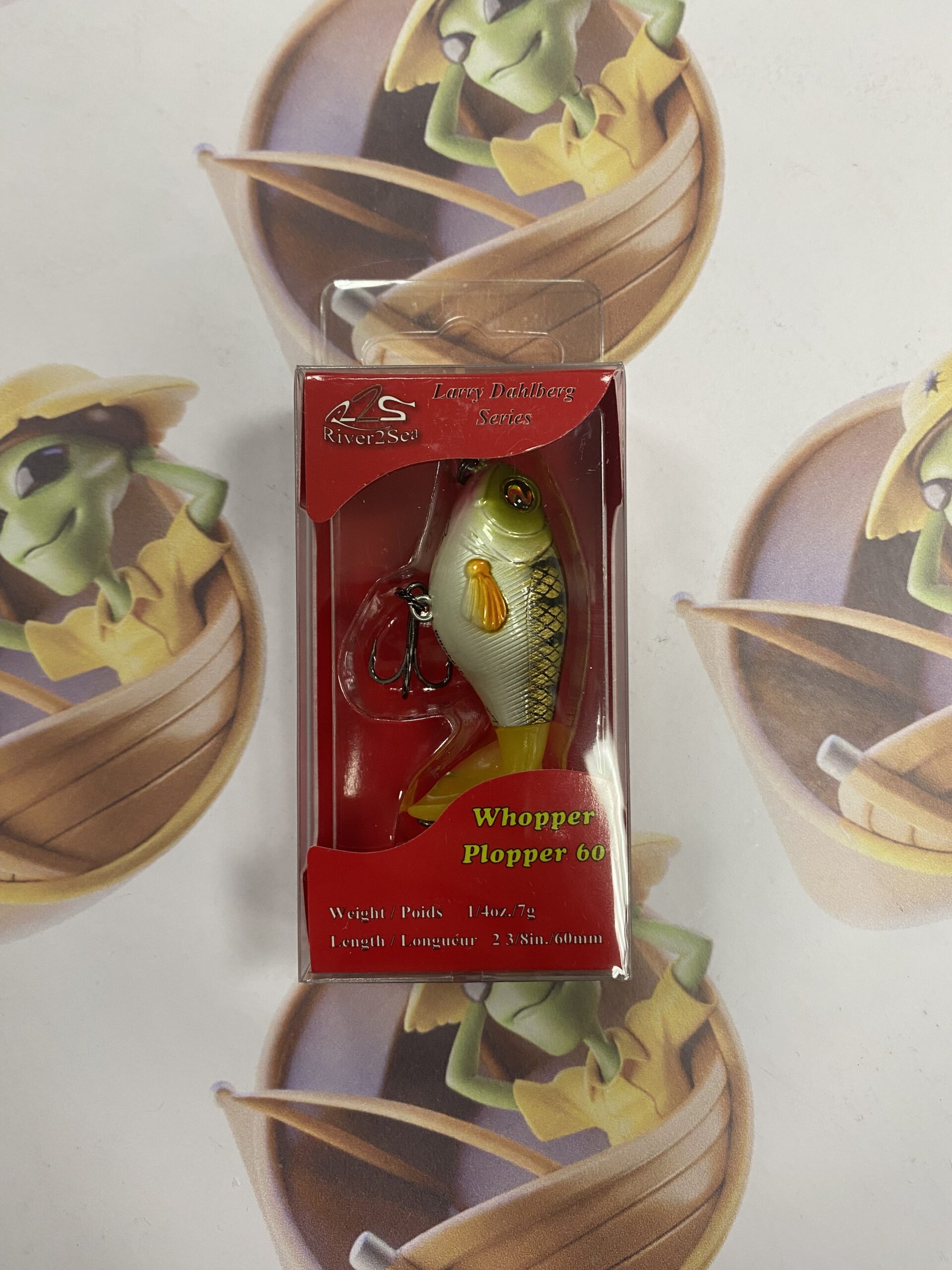 Isca Artificial Whopper Plopper 60 – River2Sea - Cor Perch - Imagem 2