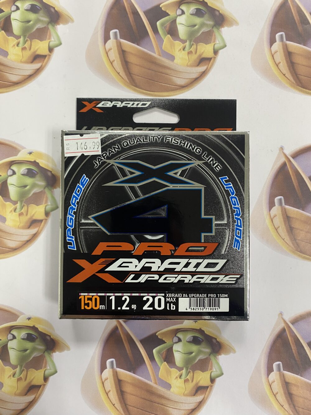 Linha Multifilamento X-Braid X4 Upgrade Pro 20lbs 0,18mm 150m