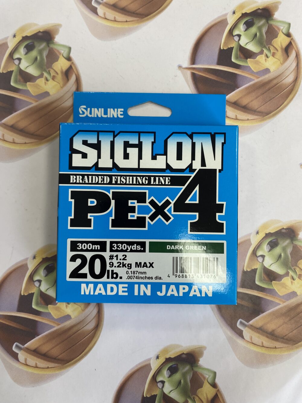 Linha SunLine Siglon X4 PE1.2 (0,18mm) 20lb C/300m Cor Dark Green