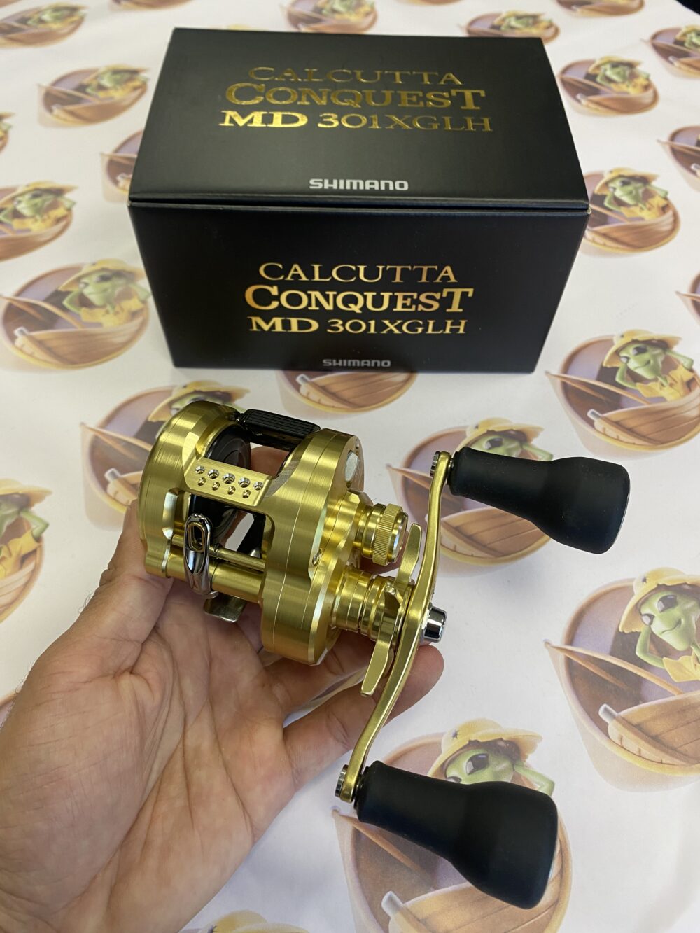 Carretilha Shimano Calcutta Conquest MD 301 XGLH