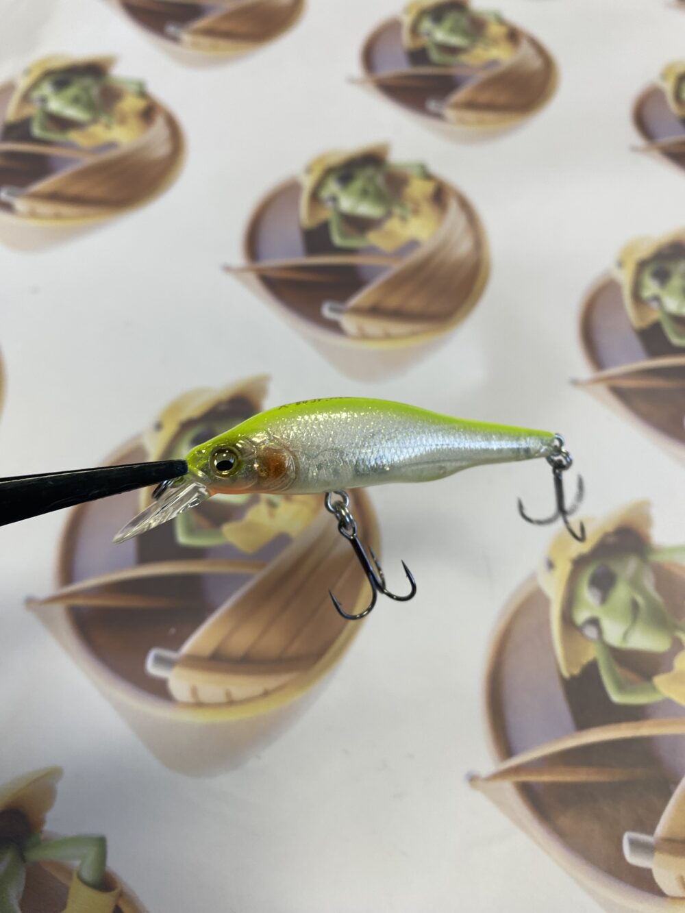 Isca Megabass X-80 Jr Cor Invisible Chart