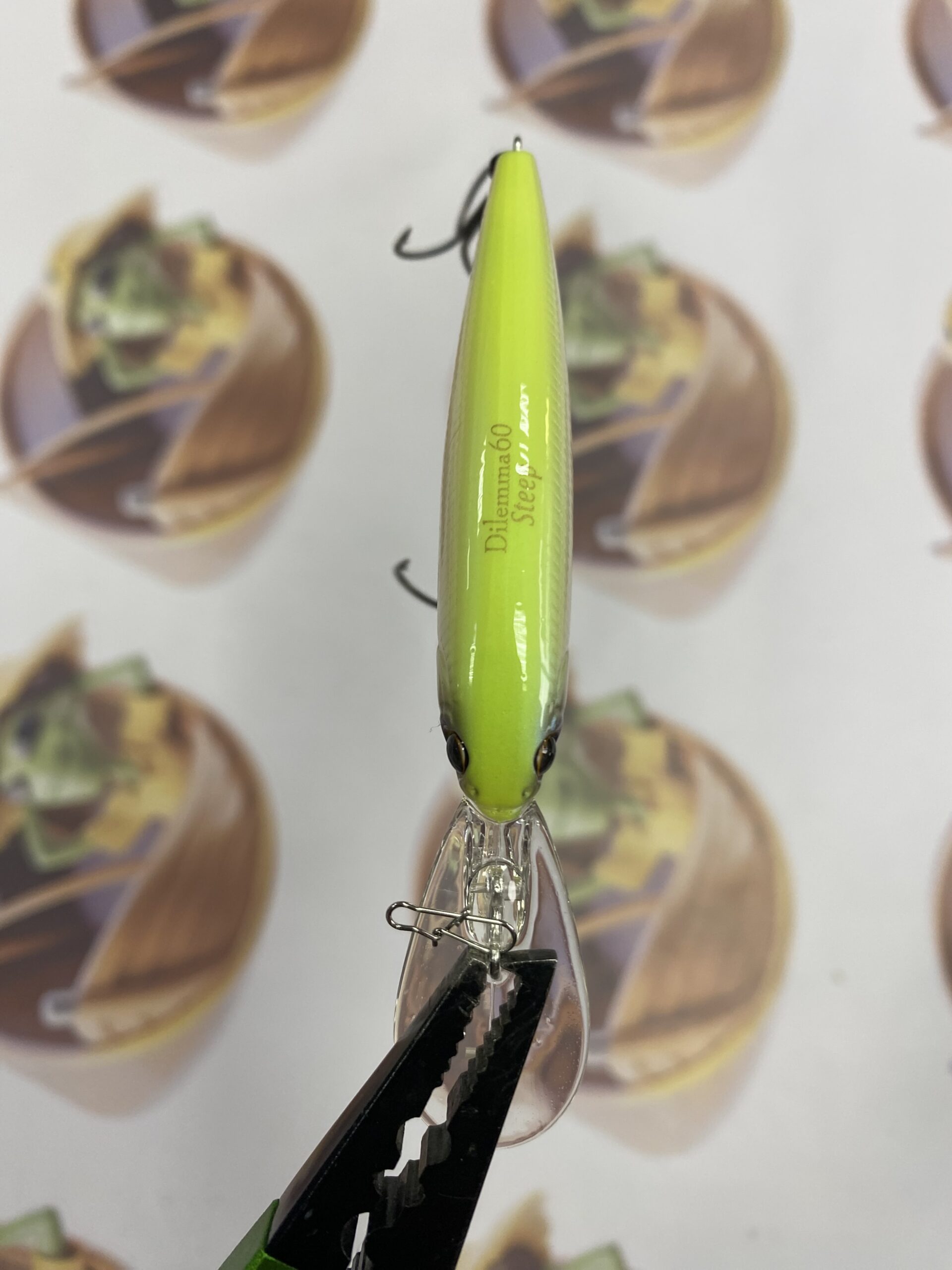 Isca Artificial Imakatsu Dilemma 60 Steep Cor Muddy Crystal - Imagem 3