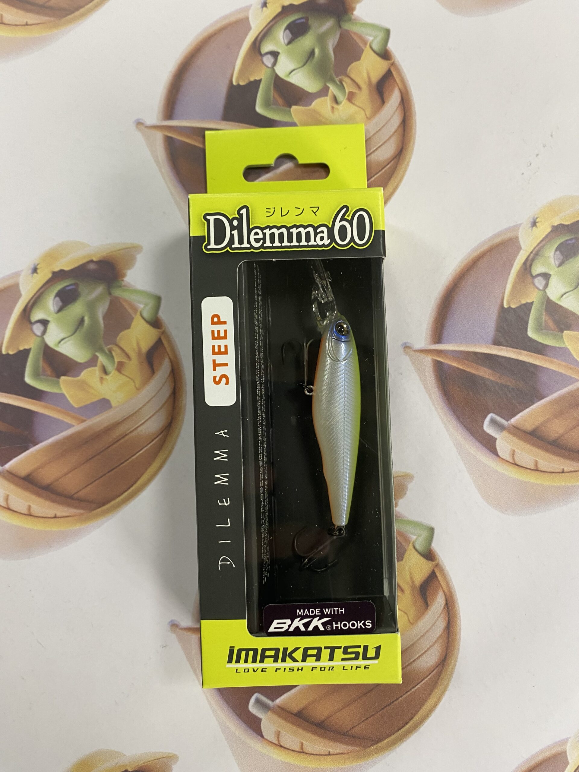 Isca Artificial Imakatsu Dilemma 60 Steep Cor Muddy Crystal - Imagem 2