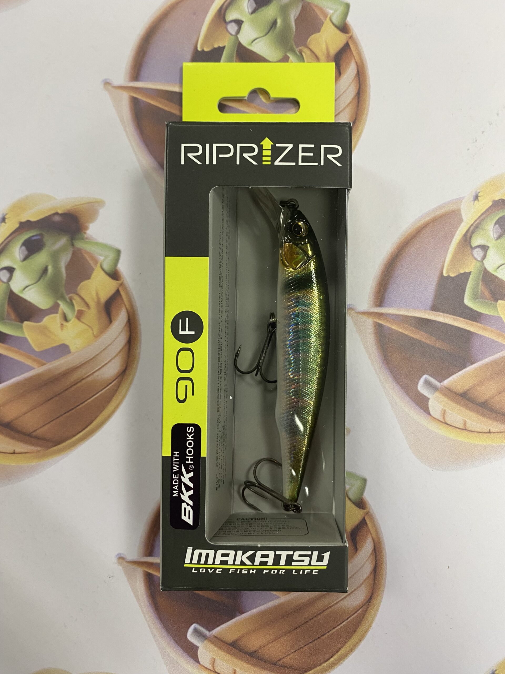 Isca Artificial Imakatsu Riprizer 90F 9cm 10,3g Cor Laser Oikawa - Imagem 2