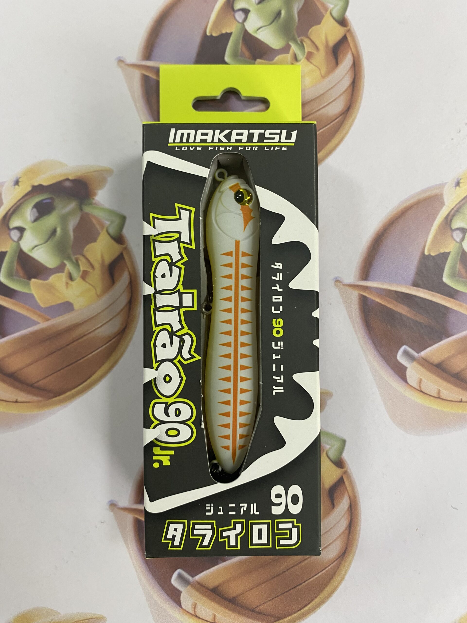 Isca Artificial Imakatsu Trairão Jr. 90 Cor Skeleton - Imagem 2