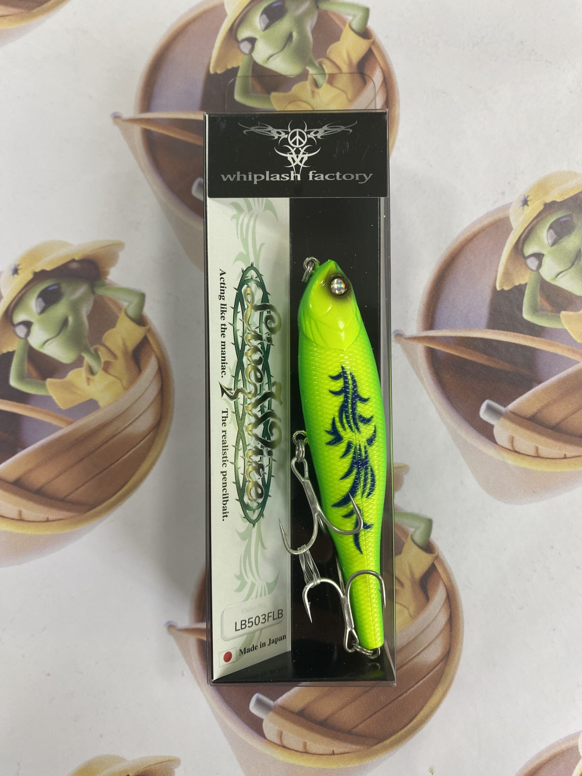 Isca Artificial Whiplash Factory Live Wire 100 Cor L503FLB - Imagem 2