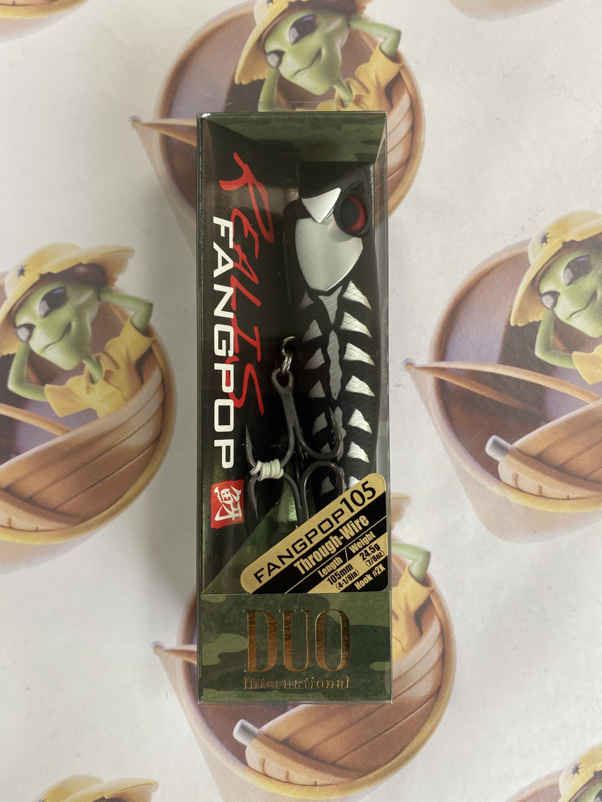 Isca Duo Realis Fangpop 105 Cor Matt Black Bone - Imagem 2