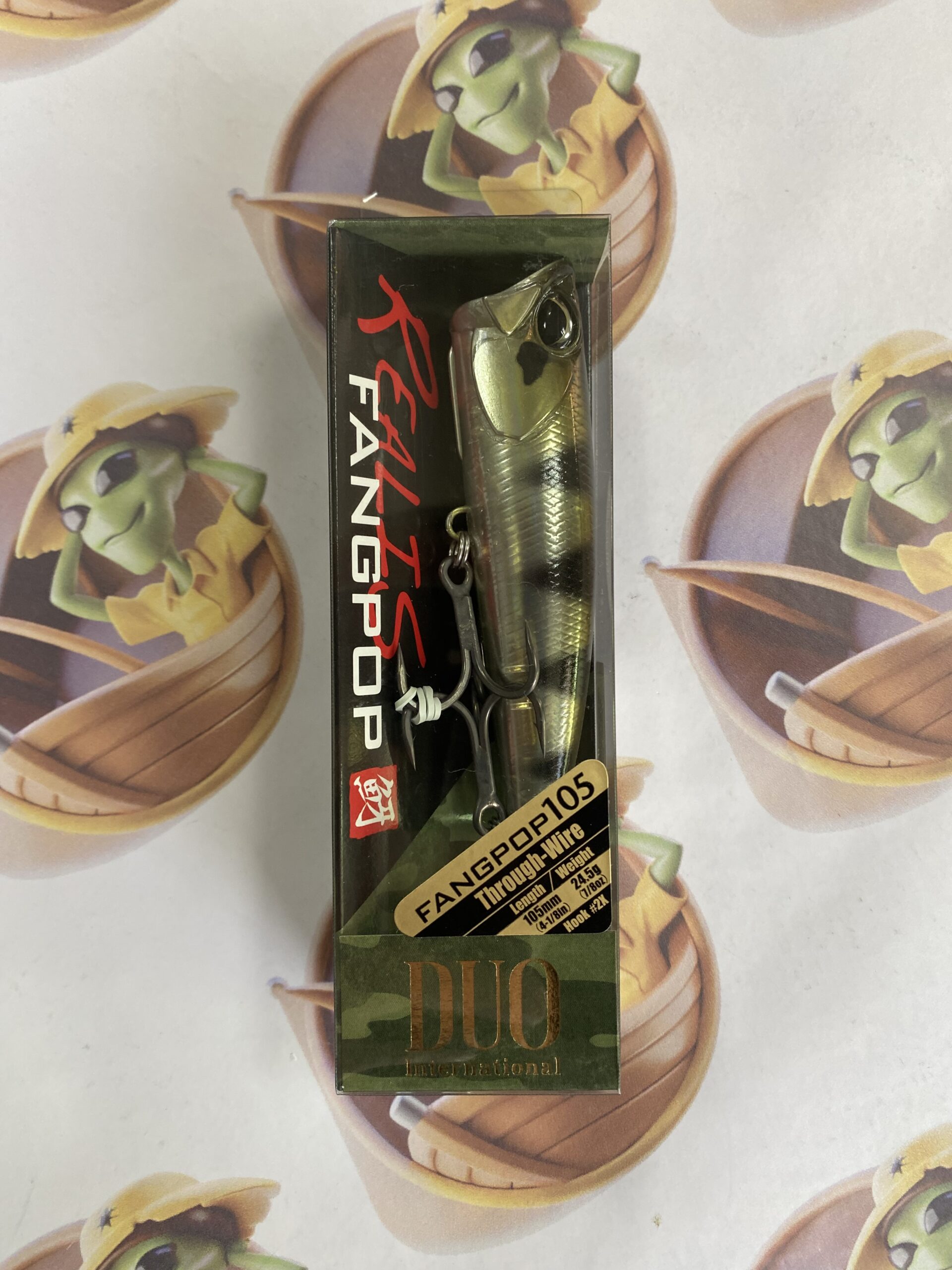 Isca Duo Realis Fangpop 105 Cor Ghost Archer Fish - Imagem 2