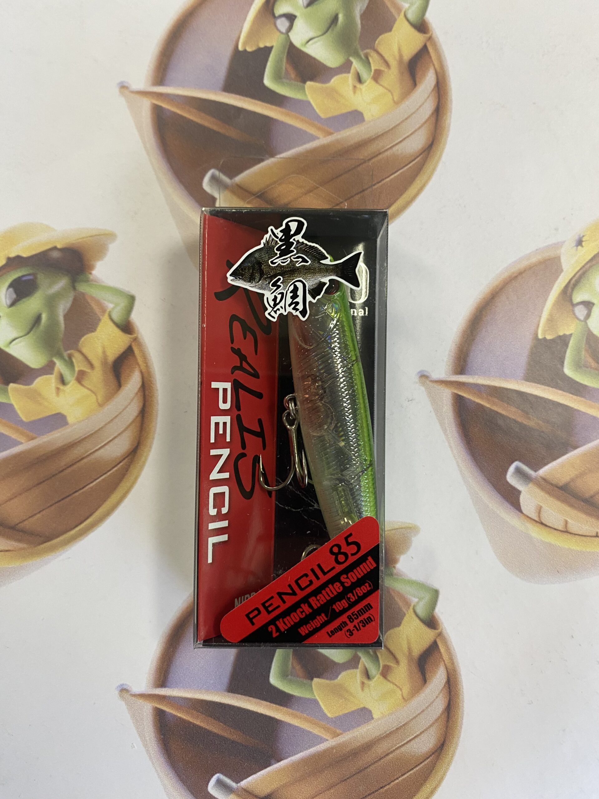 Isca Duo Realis Pencil 85 Cor Chinu Ghost Bait - Imagem 2