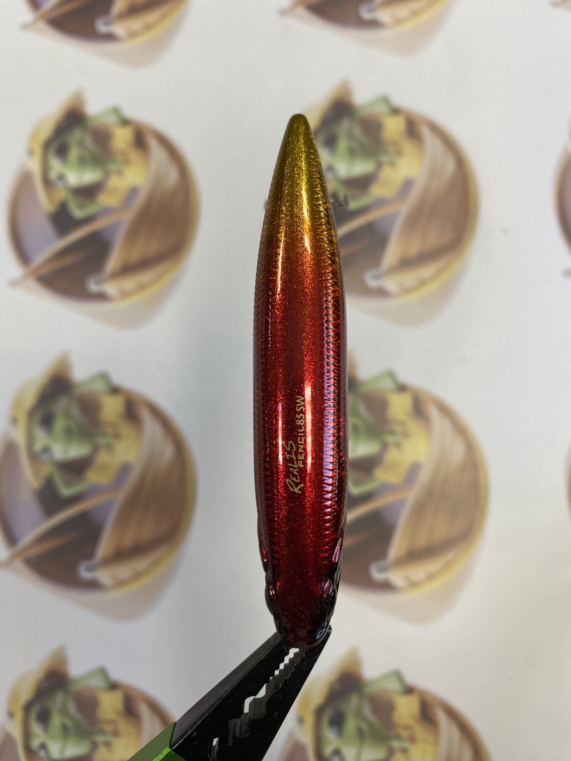 Isca Duo Realis Pencil 85 Cor Flaming Red - Imagem 3