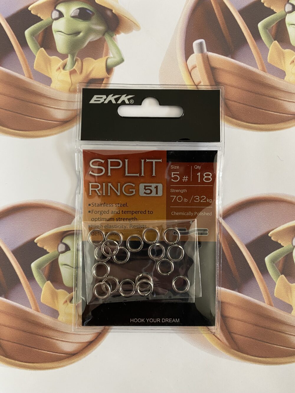 BKK Split Ring 51 n5 70lb 18un