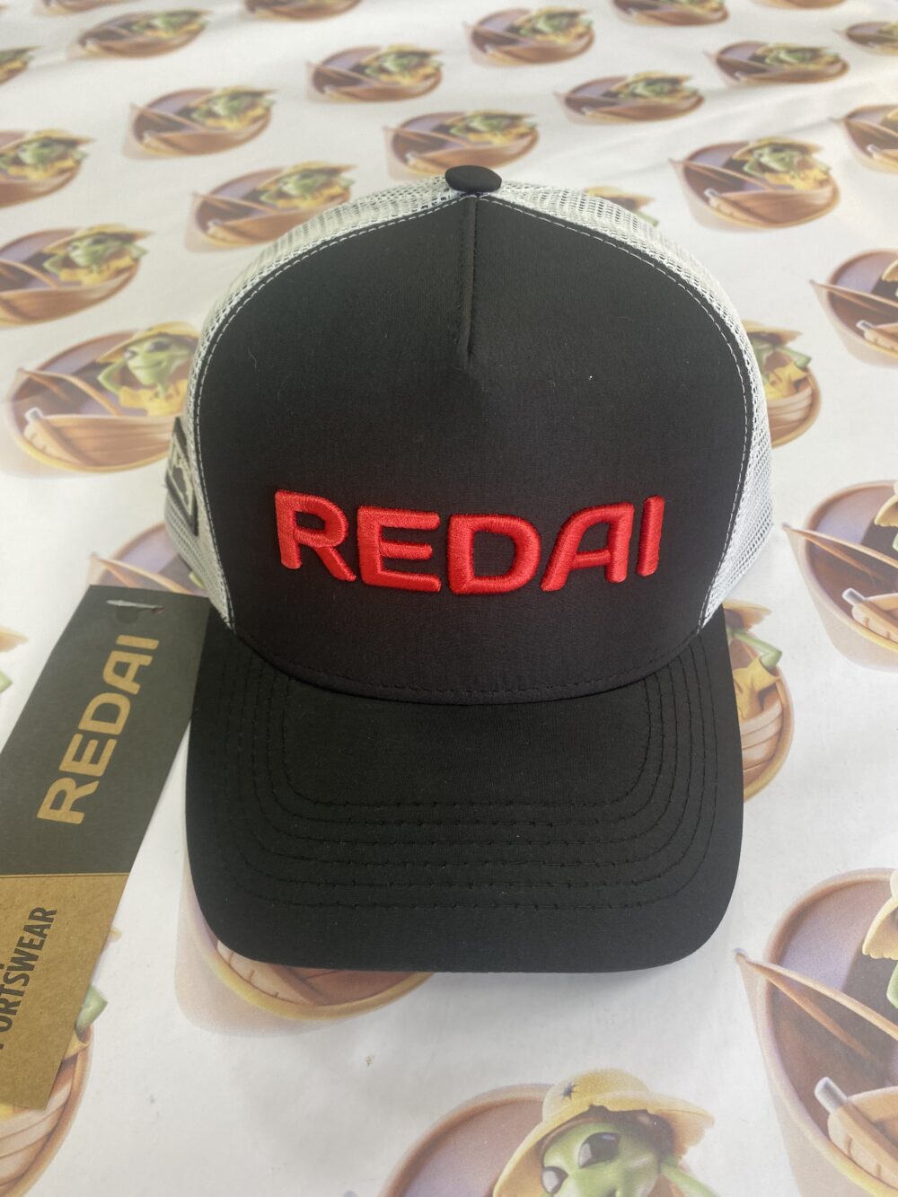 Boné Redai Preto e Branco