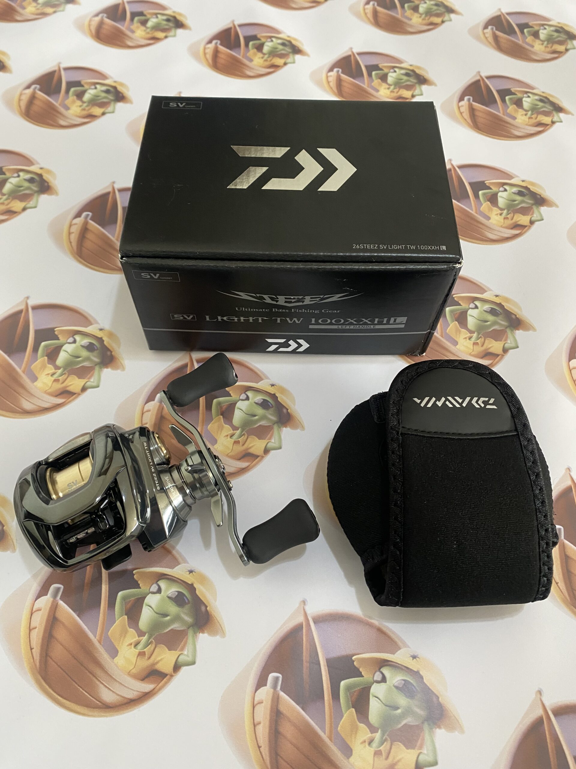 Carretilha Daiwa Steez SV Light TW 100XXHL 2026 – Loja Alien Brasil