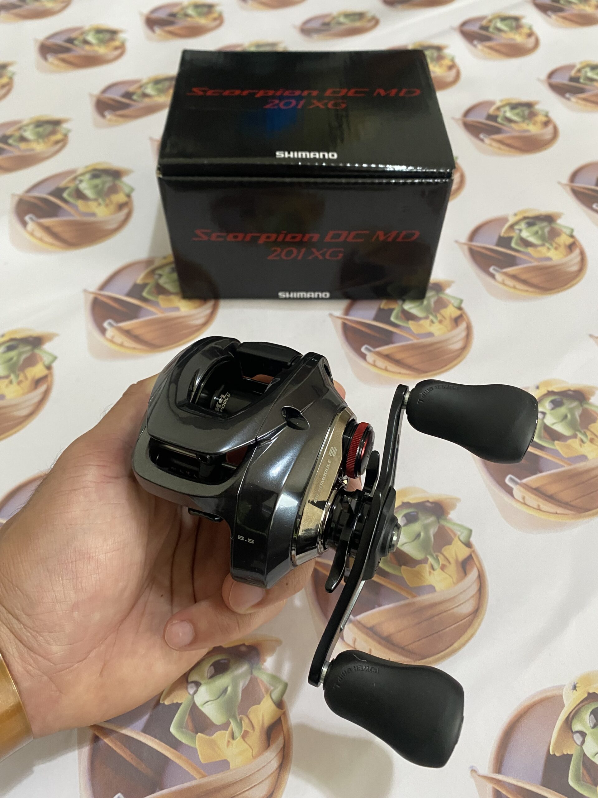 Carretilha Shimano Scorpion DC MD 201 XG