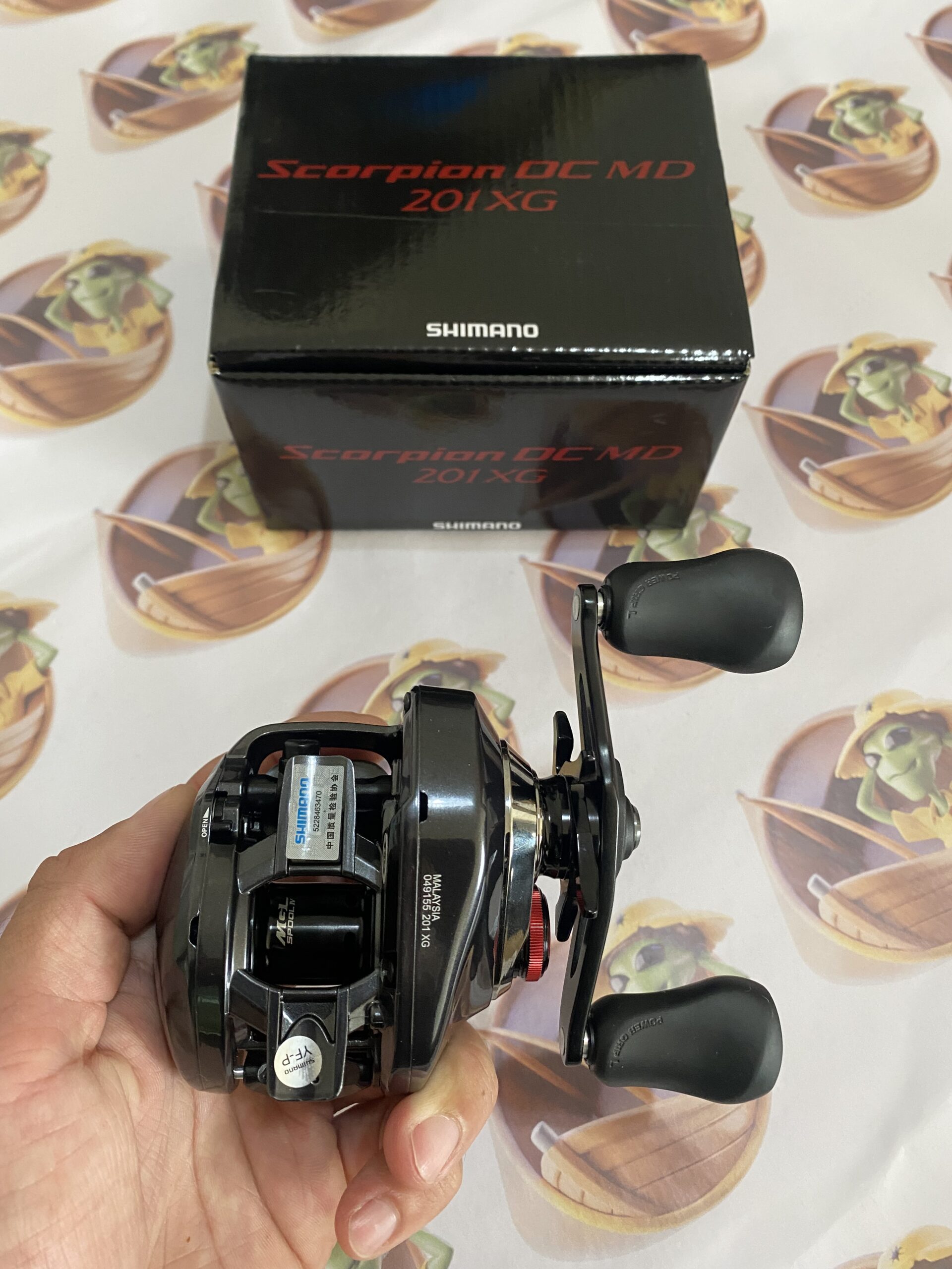 Carretilha Shimano Scorpion DC MD 201 XG - Imagem 5