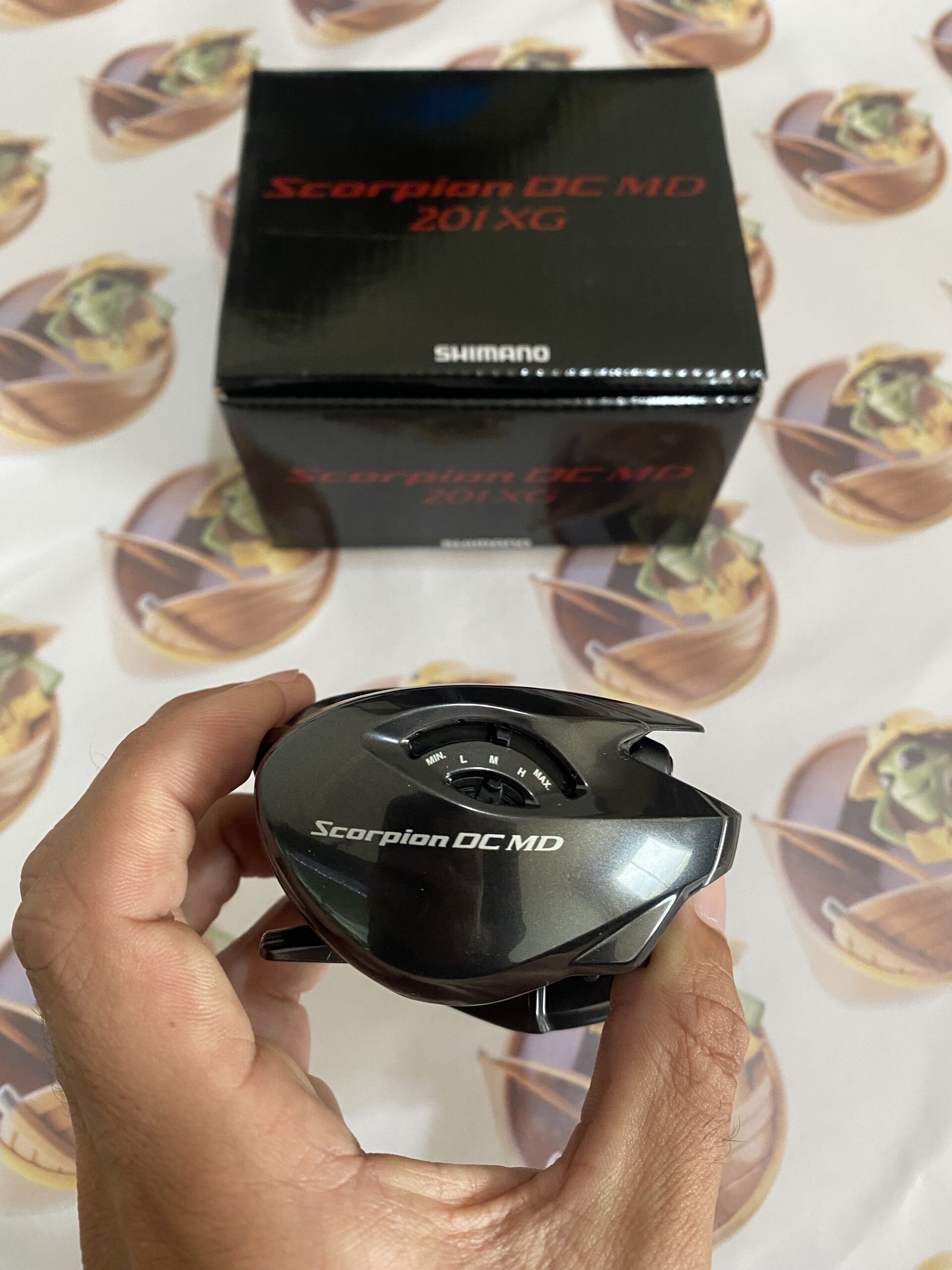 Carretilha Shimano Scorpion DC MD 201 XG - Imagem 4
