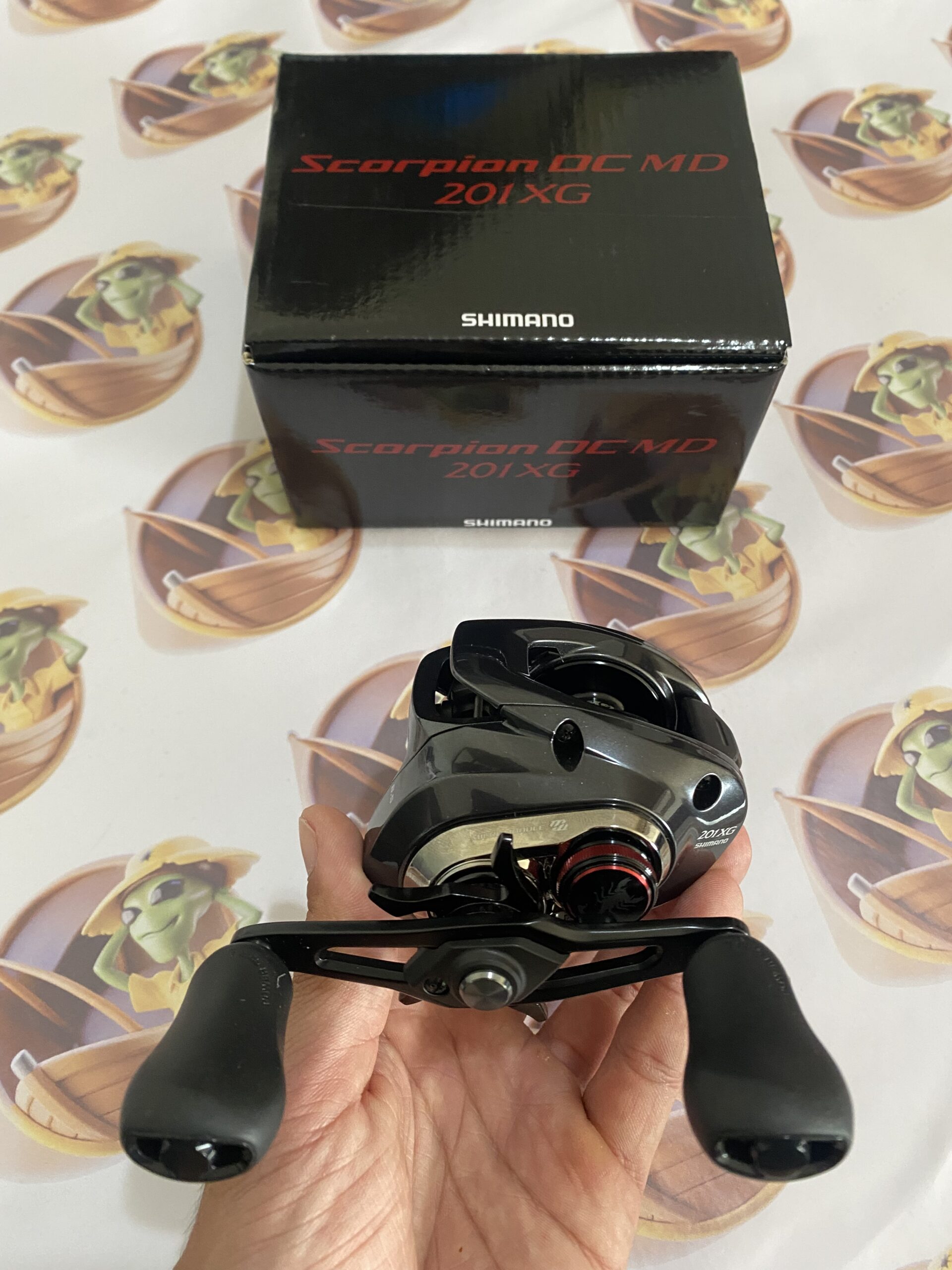 Carretilha Shimano Scorpion DC MD 201 XG - Imagem 3