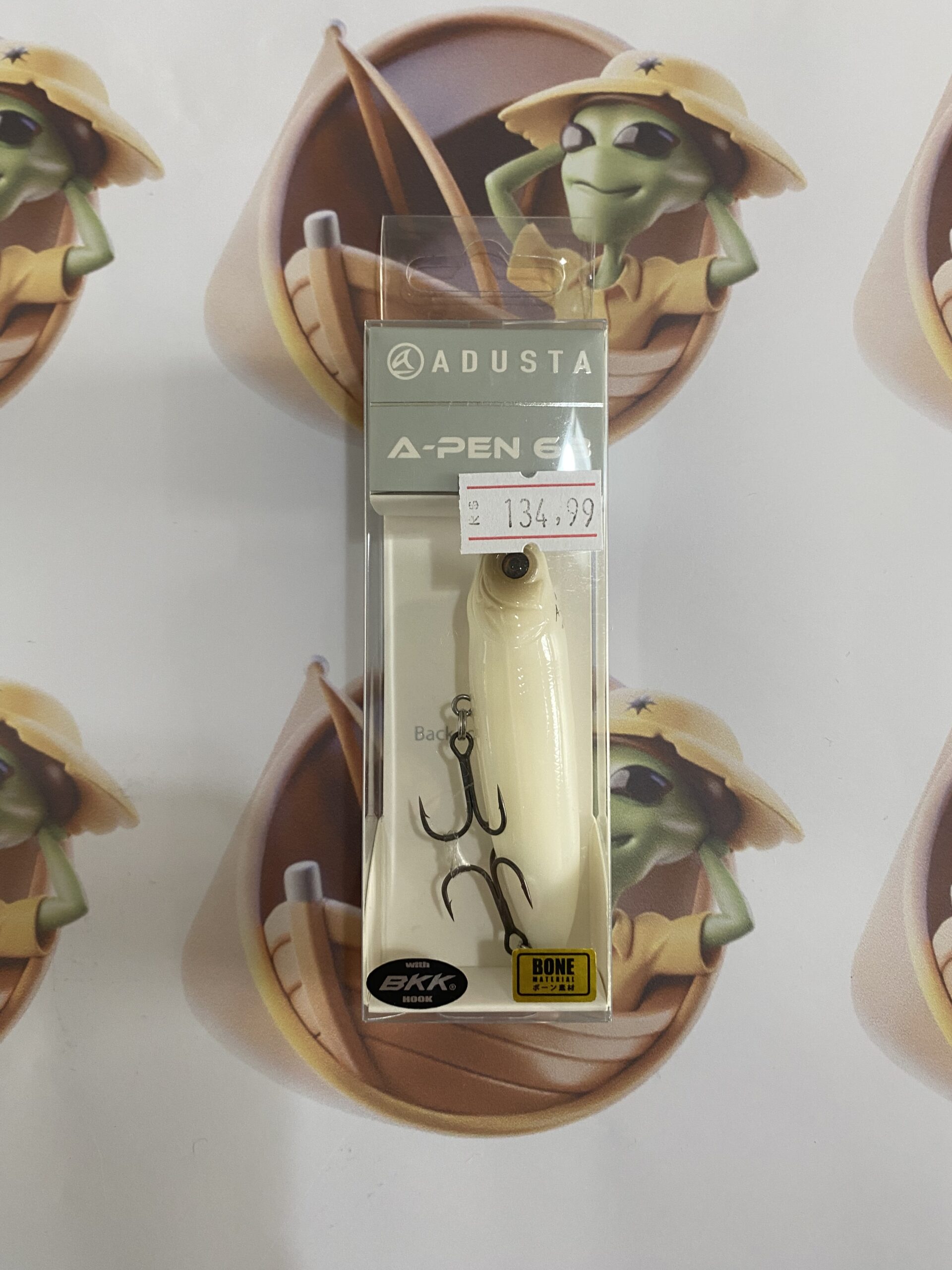 Isca Artificial Adusta A-Pen 68 Cor Natural Bone - Imagem 2
