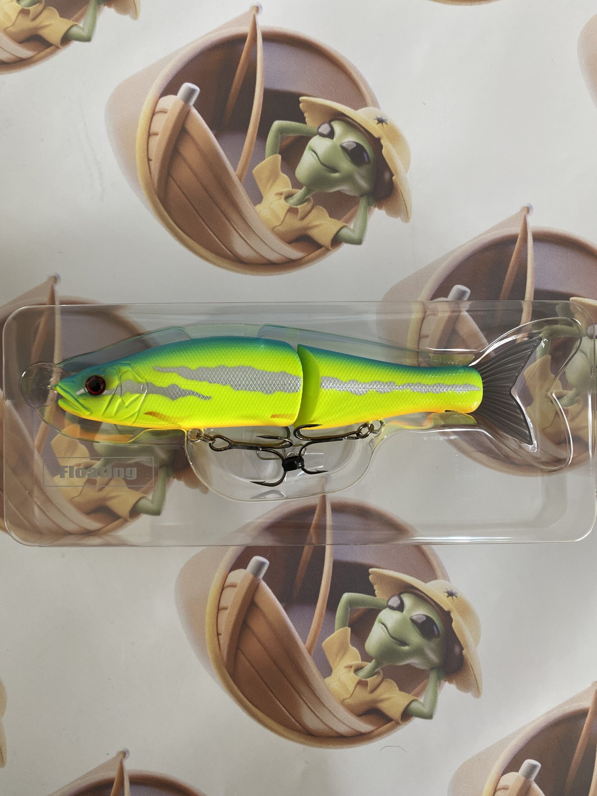 Isca Artificial Gan Craft Jointed Claw 148 14,8cm 34g Cor Blue Back Chart - Imagem 2